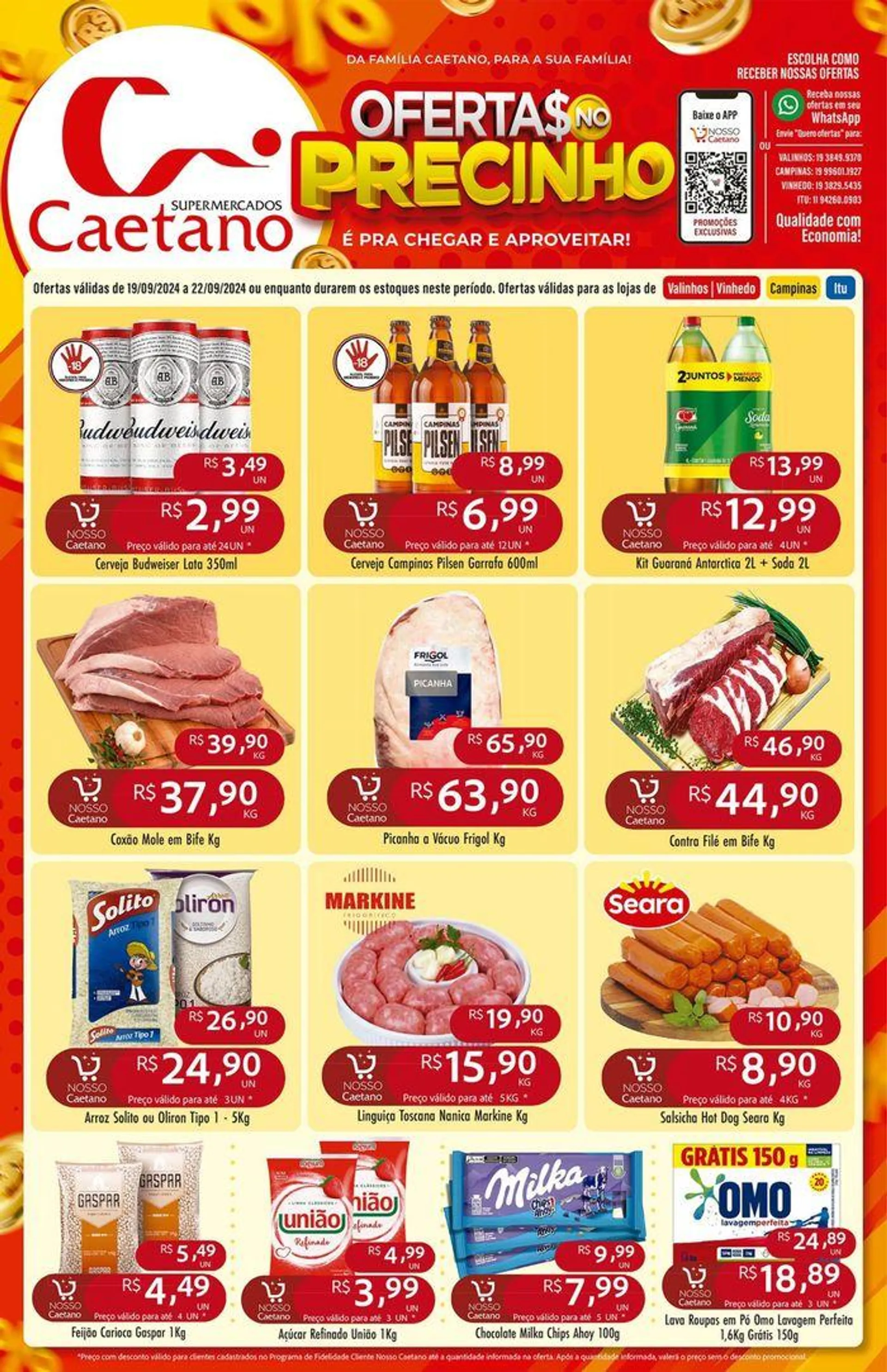 Encarte de Ofertas Supermercados Caetano 19 de setembro até 22 de setembro 2024 - Pagina 2