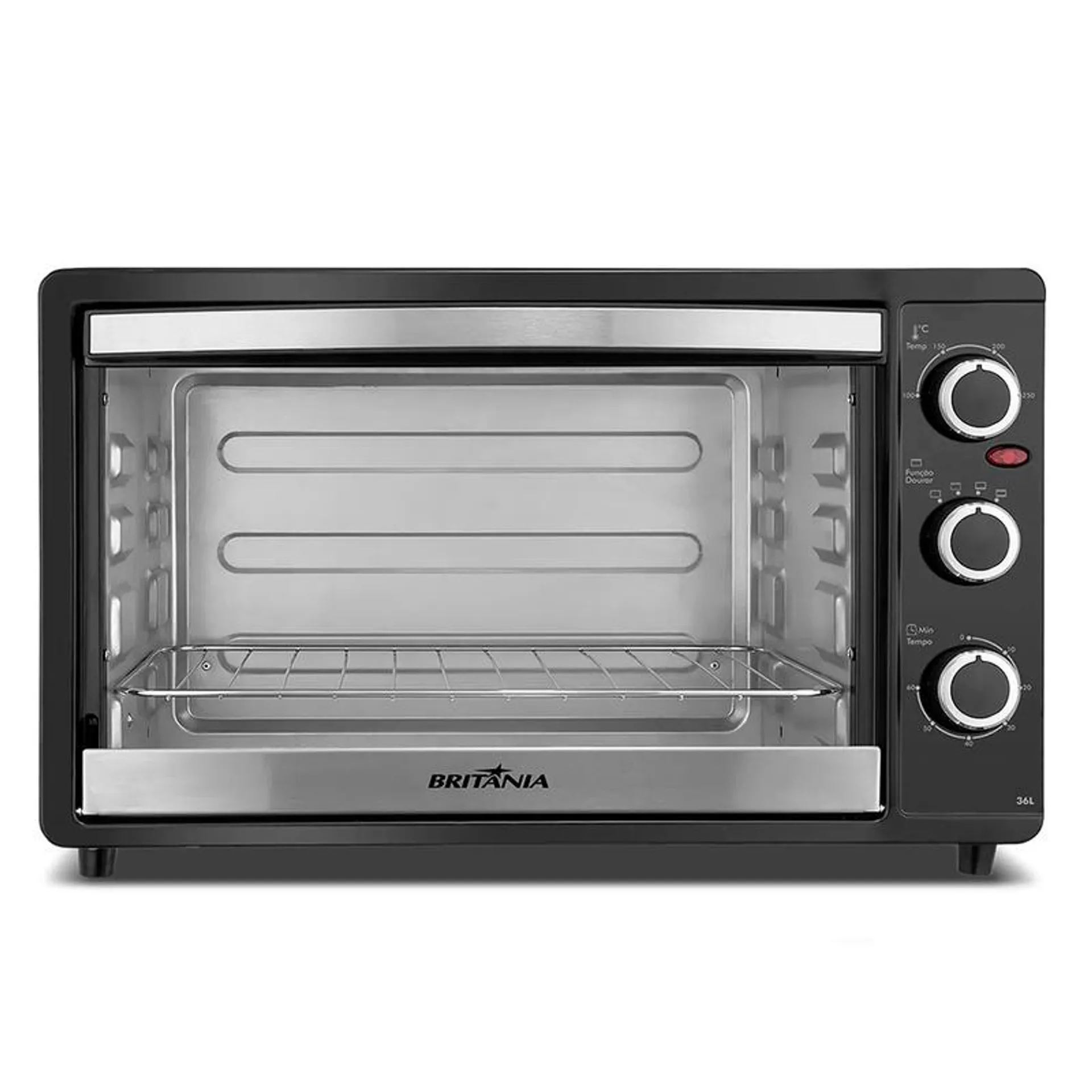 Forno de Mesa Elétrico Britania 1500W 36L Preto BFE41P