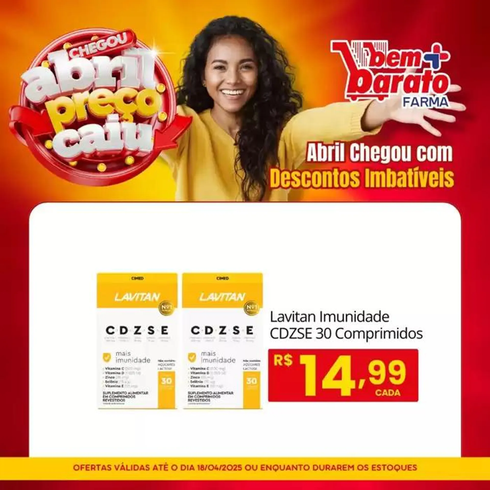 Encarte de Encarte Supermercado Bem Barato 10 de abril até 18 de abril 2025 - Pagina 7