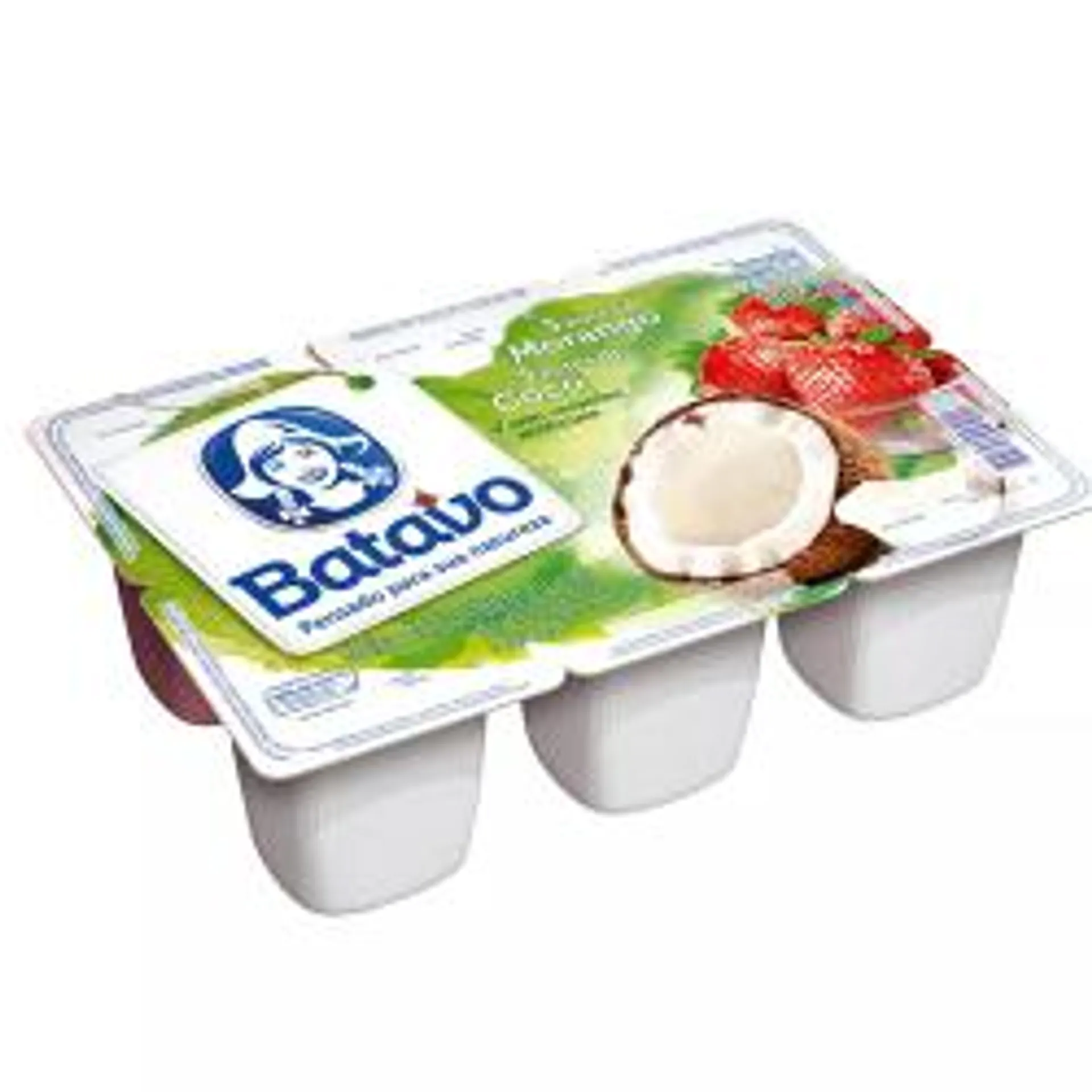 Bebida Lactea Batavo Morango E Coco 540g