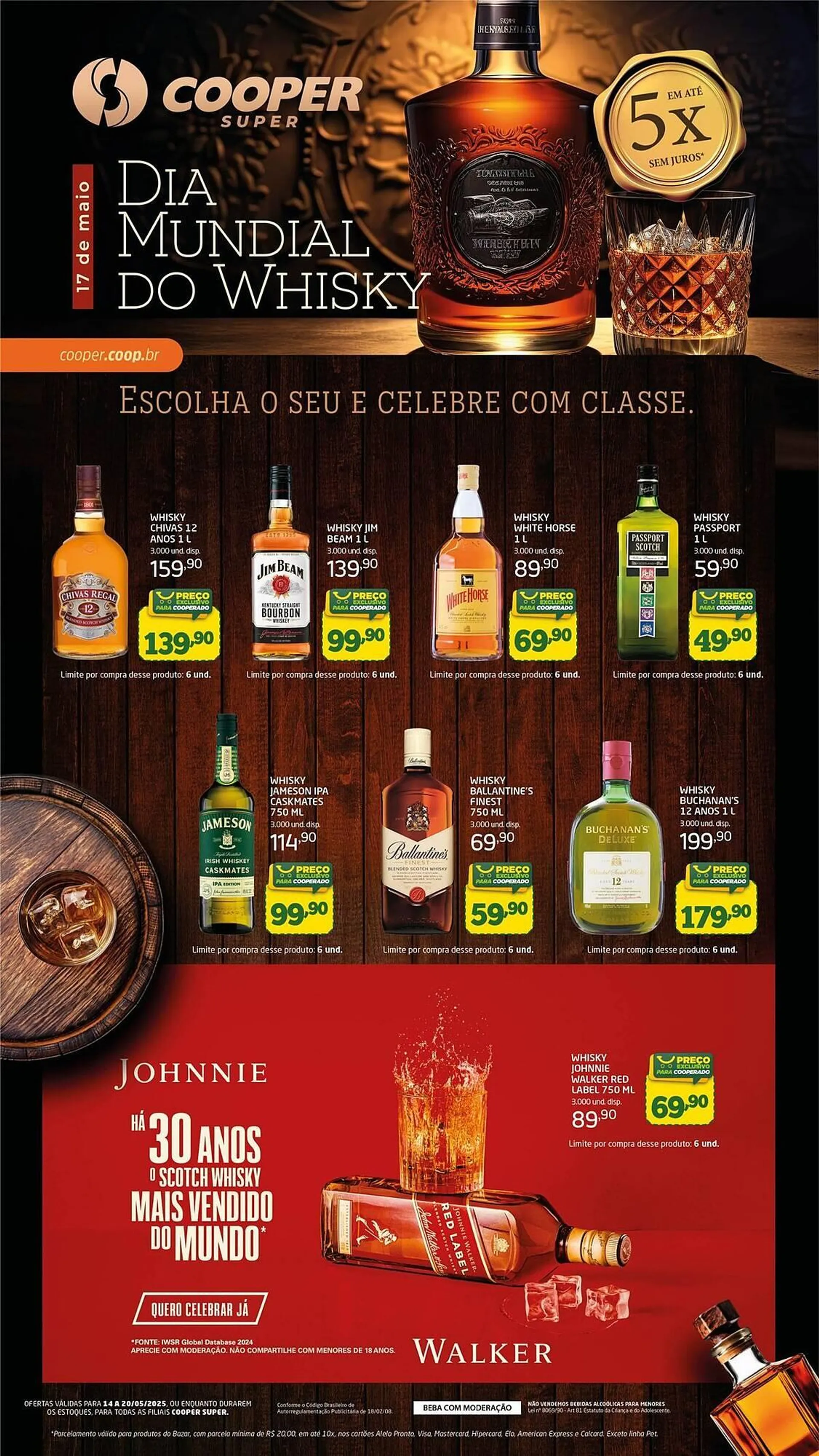 Encarte de Catálogo Cooper 15 de maio até 17 de maio 2025 - Pagina 1