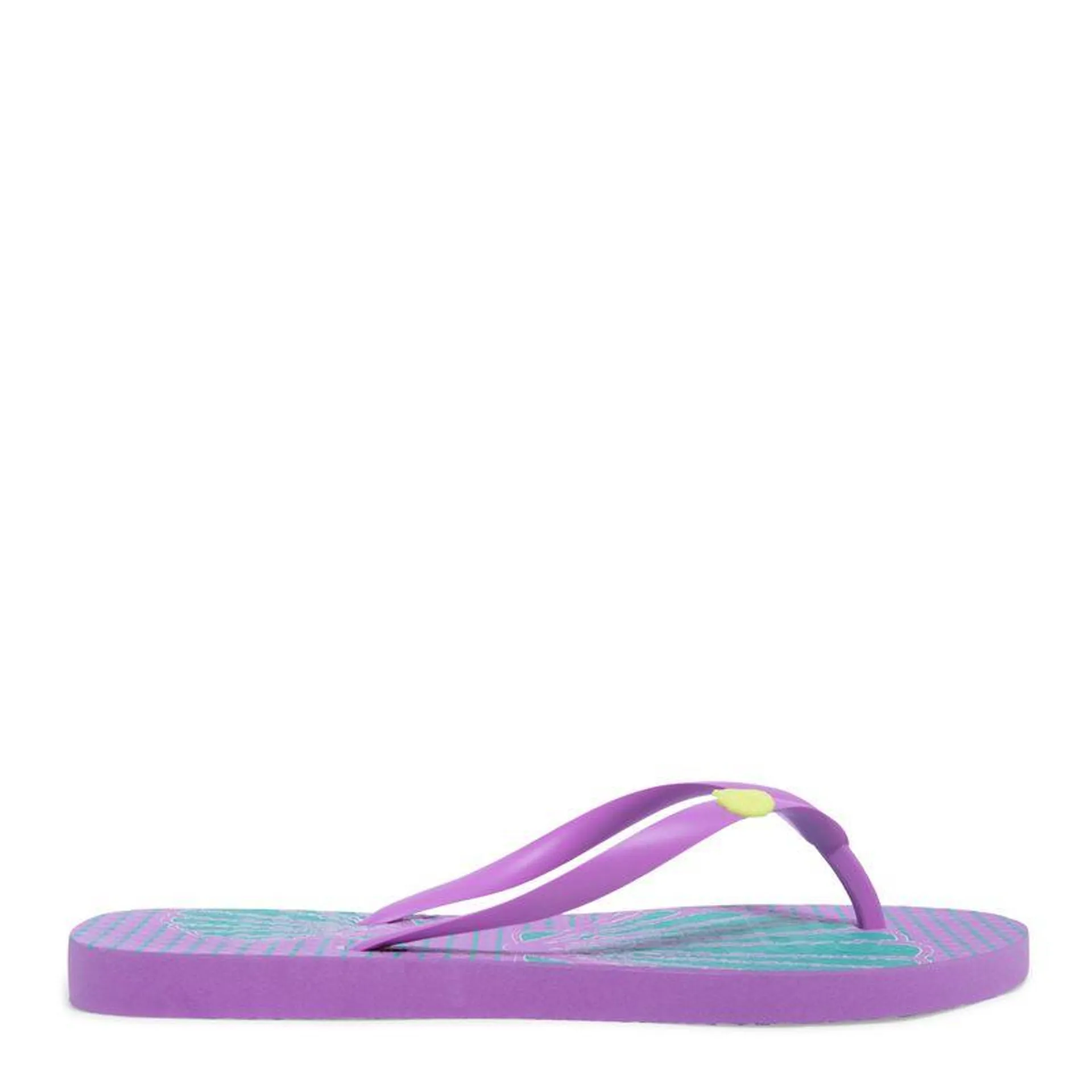 Flip Flop Borracha Neon Lilac