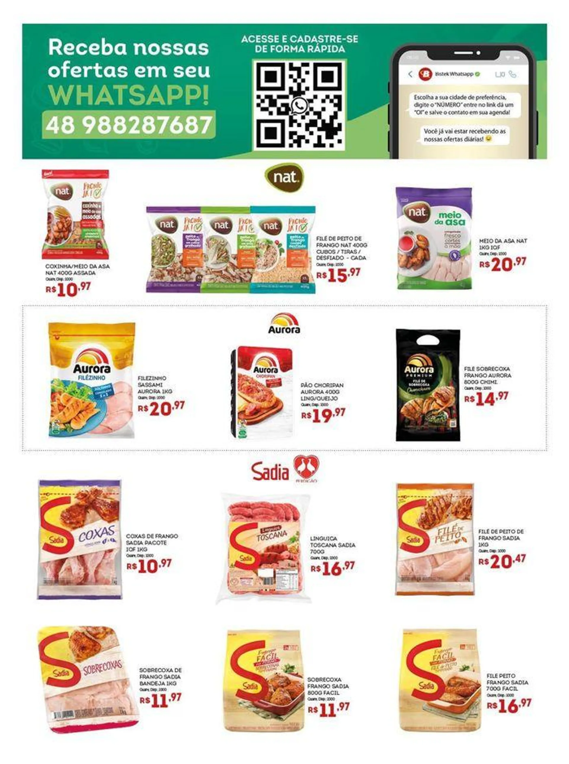 Encarte de Ofertas Bistek Supermercados 17 de julho até 30 de julho 2024 - Pagina 5