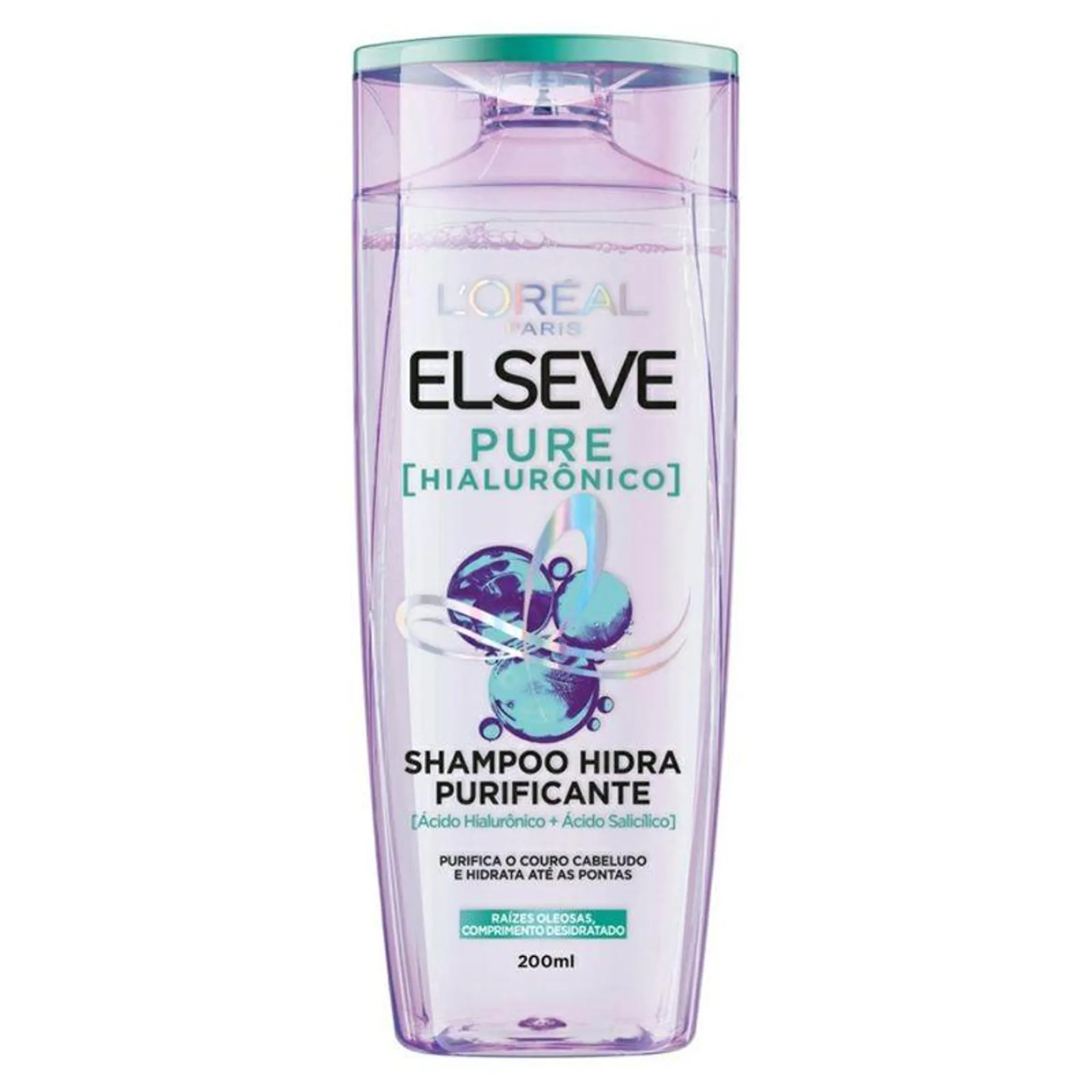 Shampoo L'Oréal Paris Elseve Pure Hialurônico 200ml