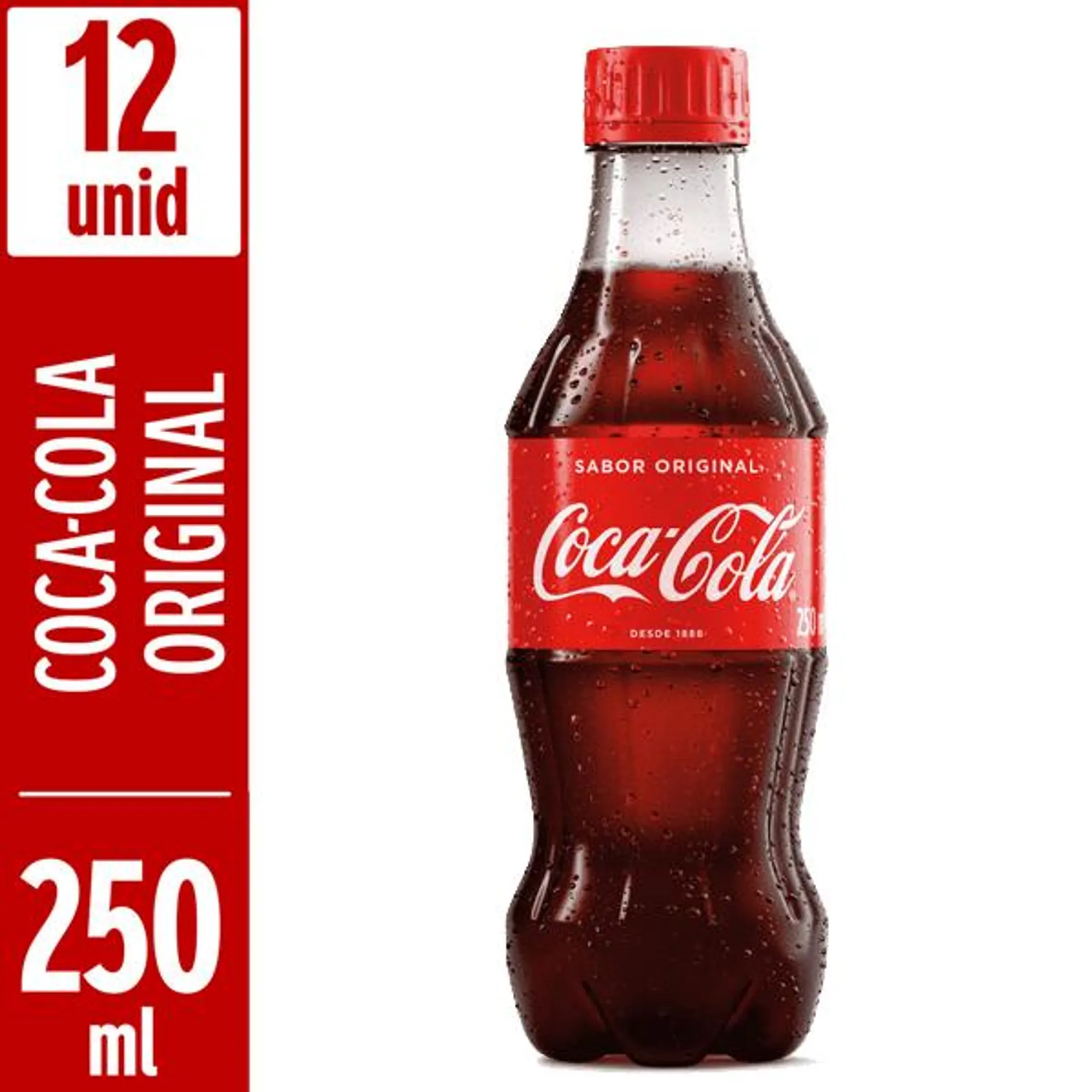 Refrigerante Coca-Cola 250ml com 12 unidades