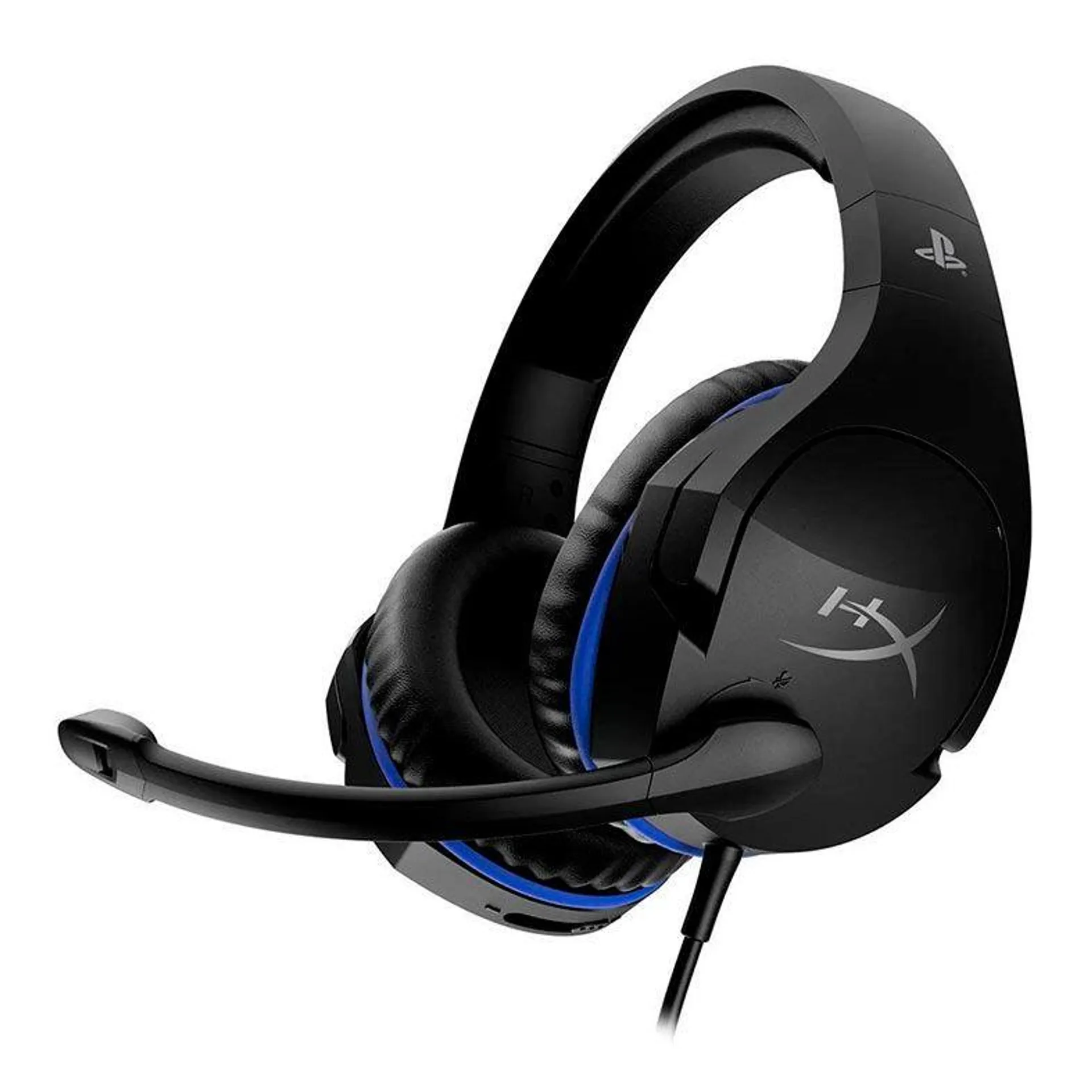 Headset Gamer HyperX Cloud Stinger, Drivers 50mm, Preto e Azul, 4P5K0AA