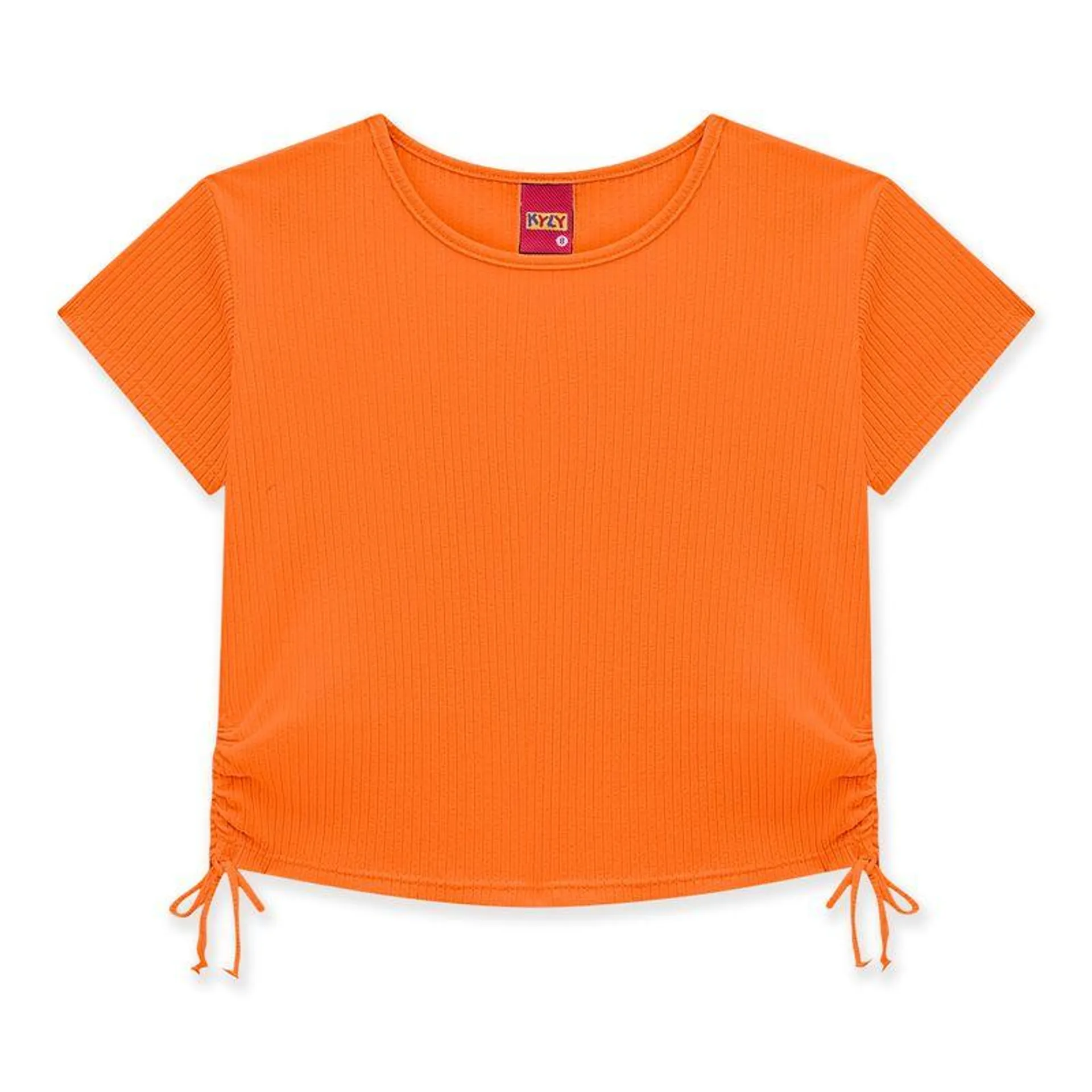 Blusa Infantil Feminina Kyly Ribana Canelada