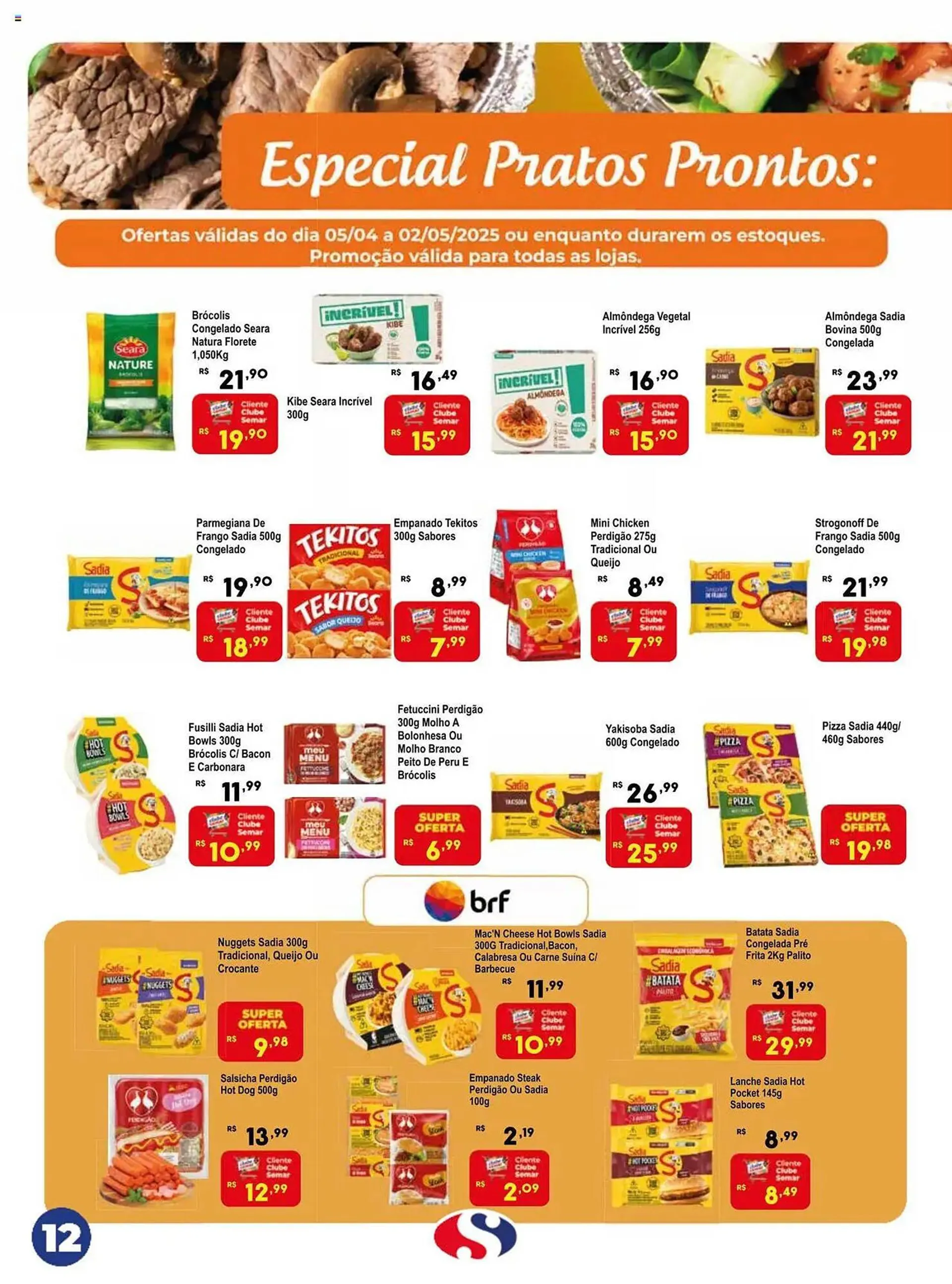 Encarte de Catálogo Semar Supermercado 5 de abril até 2 de maio 2025 - Pagina 12
