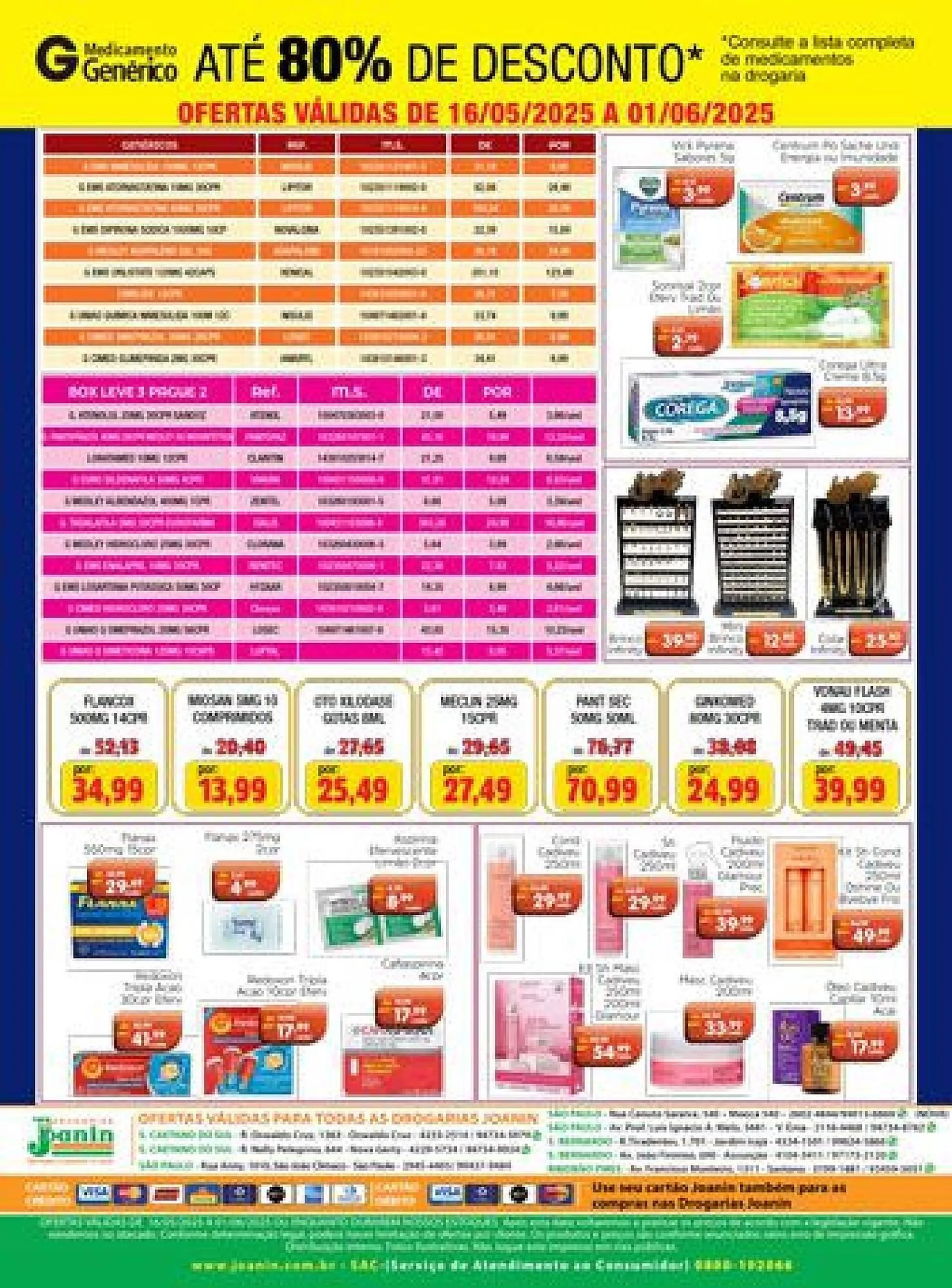 Encarte de Catálogo Supermercados Joanin 16 de maio até 1 de junho 2025 - Pagina 2