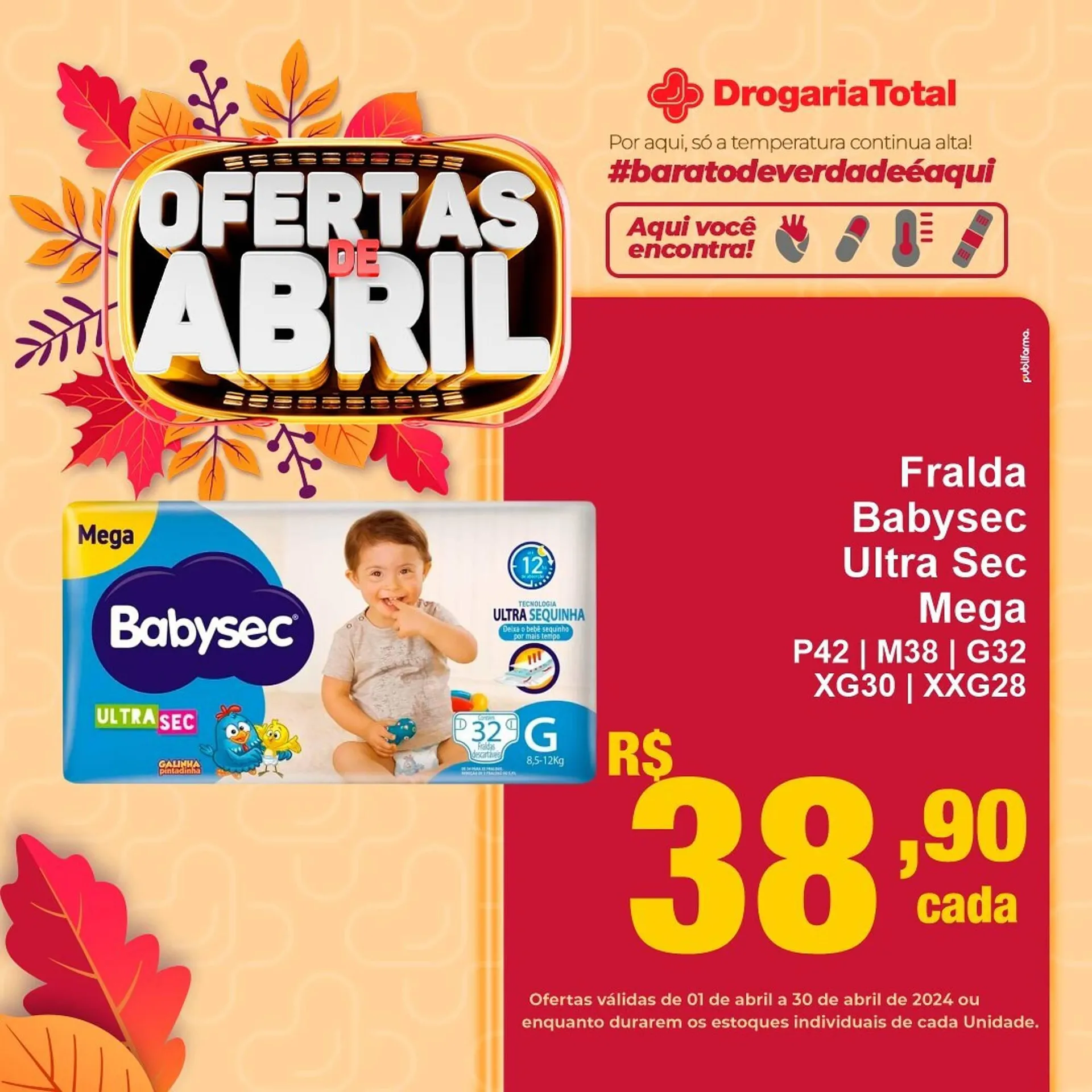 Encarte de Catálogo Drogaria Total 10 de abril até 30 de abril 2024 - Pagina 4