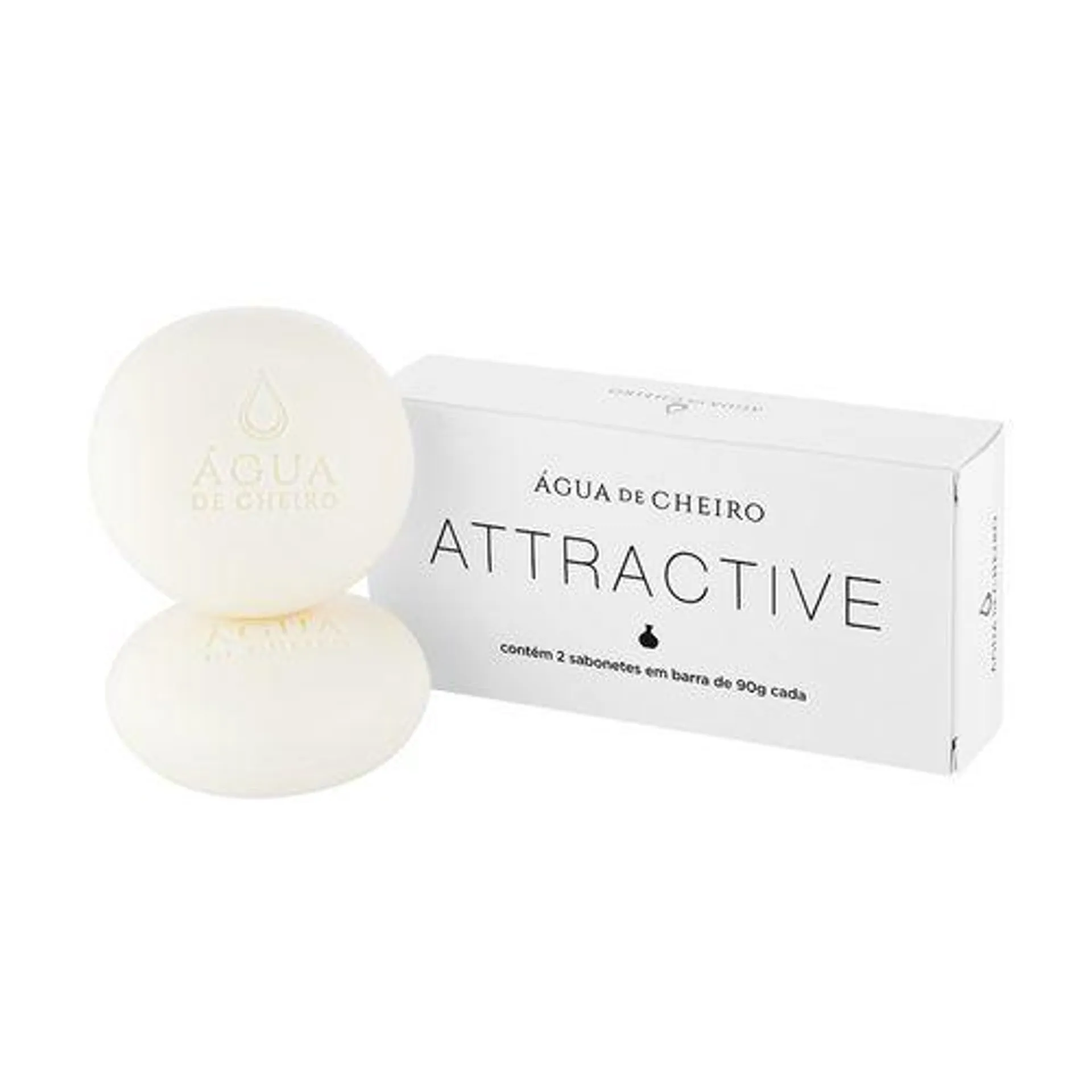 Sabonete em barra Attractive Duo 90g