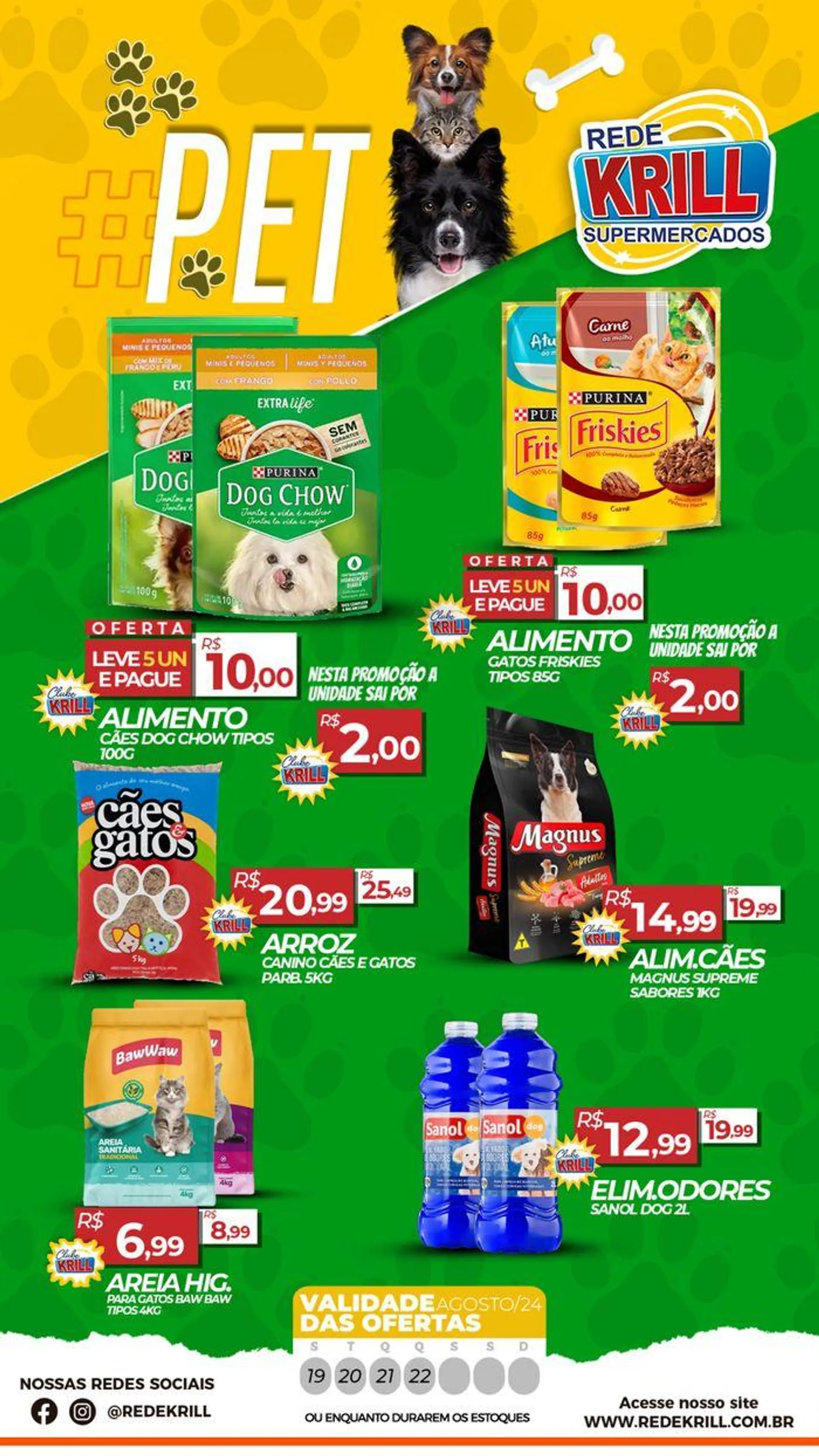 Encarte de Oferta Rede Krill 19 de agosto até 22 de agosto 2024 - Pagina 2