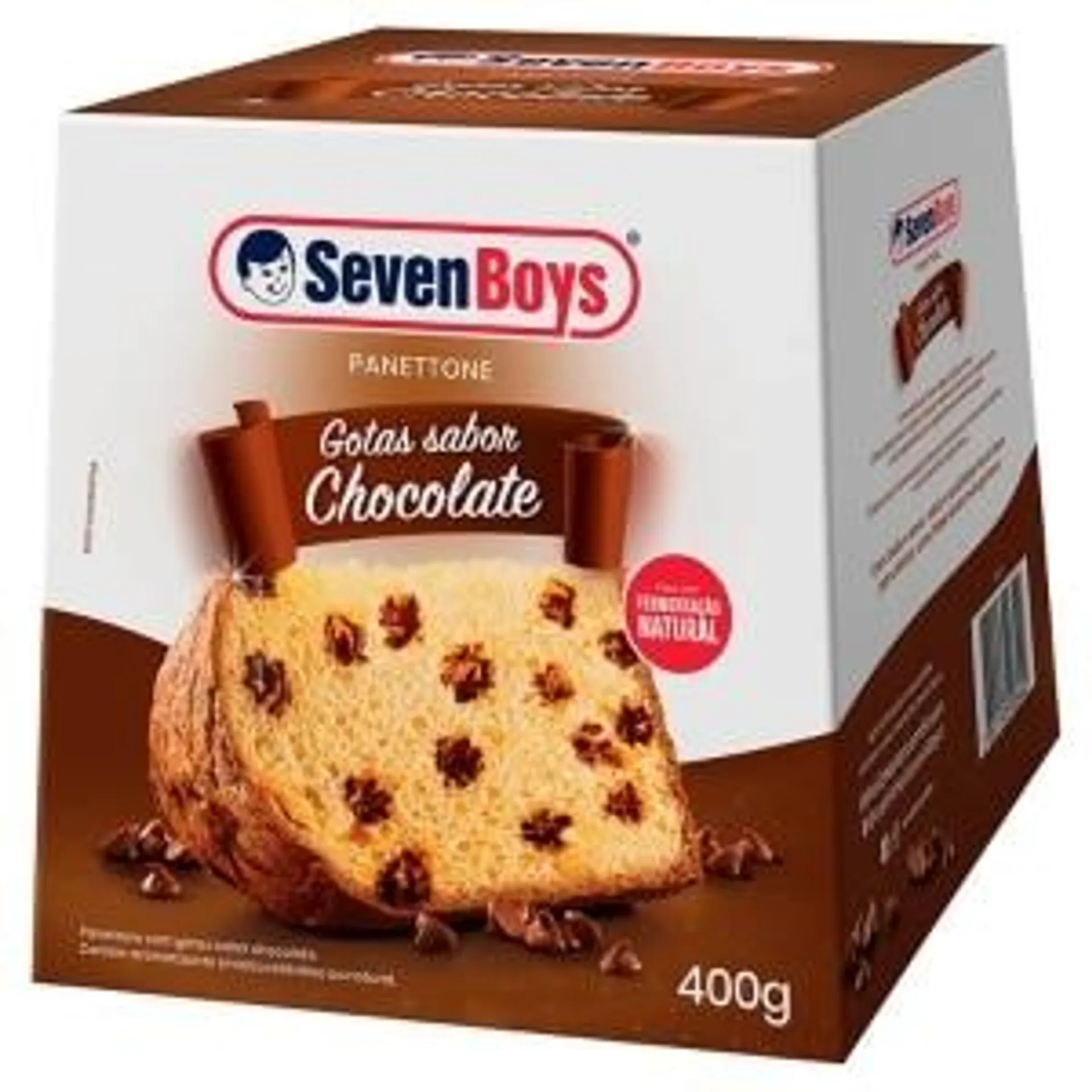 PANET.SEVEN BOYS GOTAS CHOCOLATE 400G