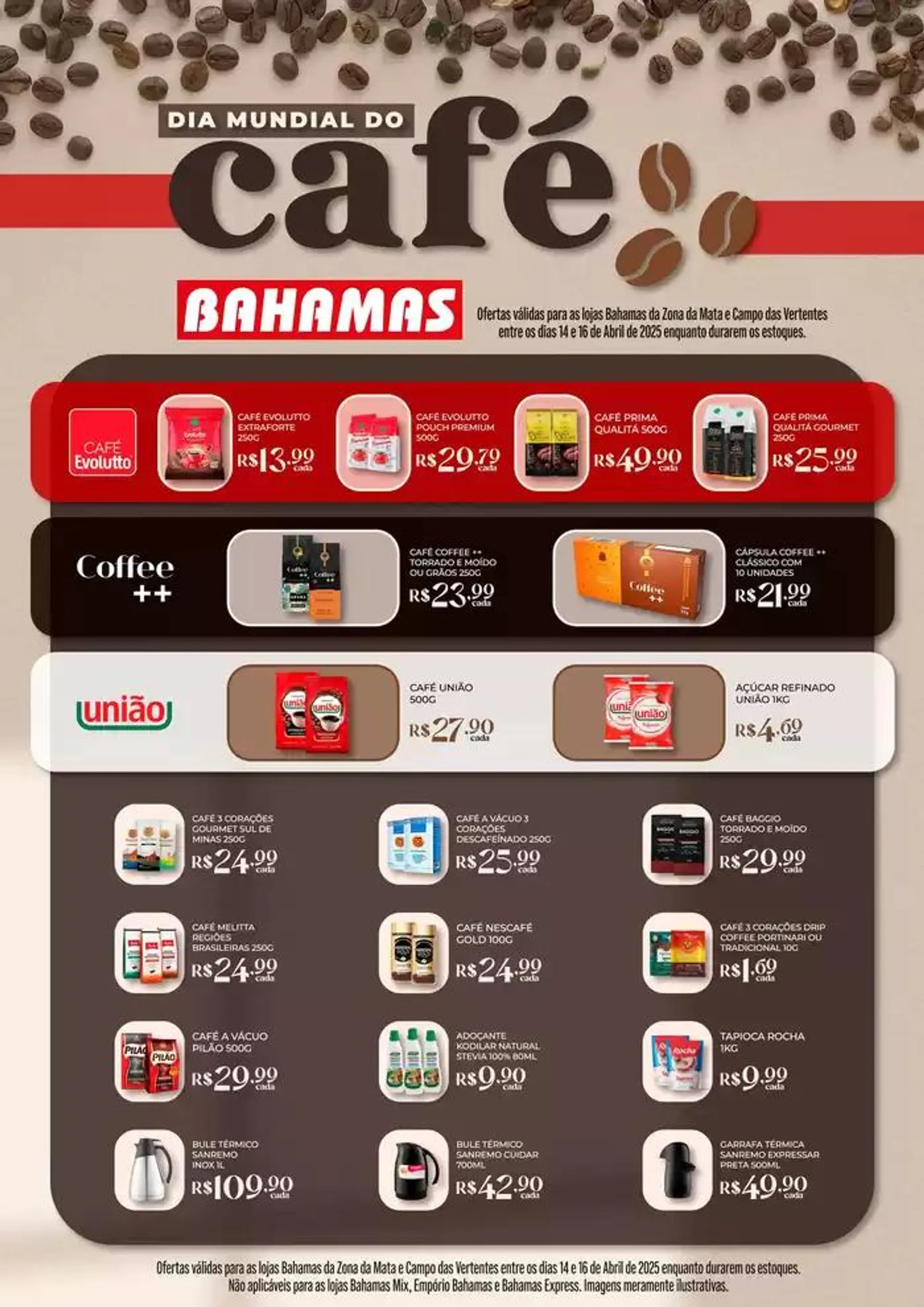 Encarte de Dia Mundial Do Café 15 de abril até 16 de abril 2025 - Pagina 1