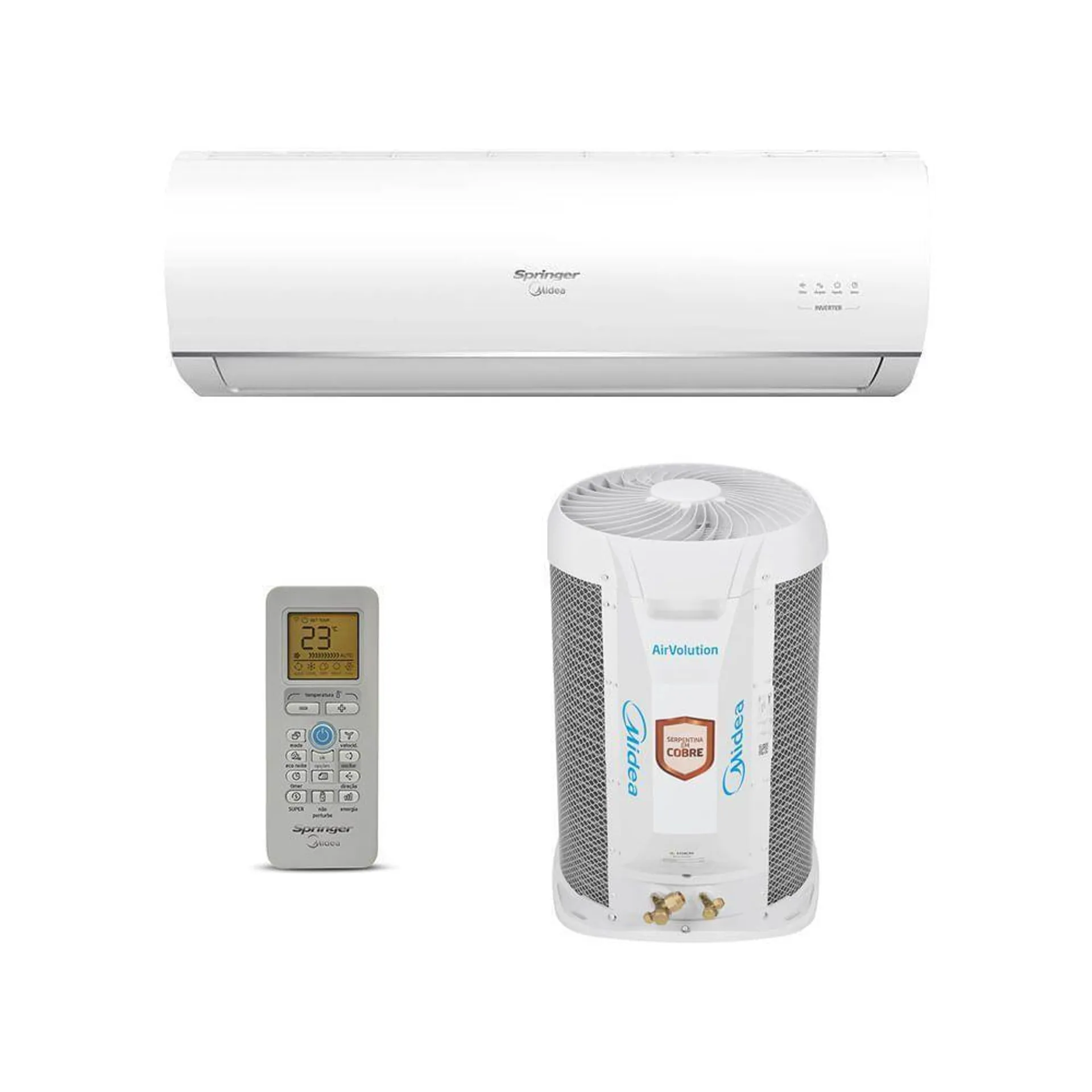 Ar Condicionado Split Springer Midea 12K Btus Q/F 220V