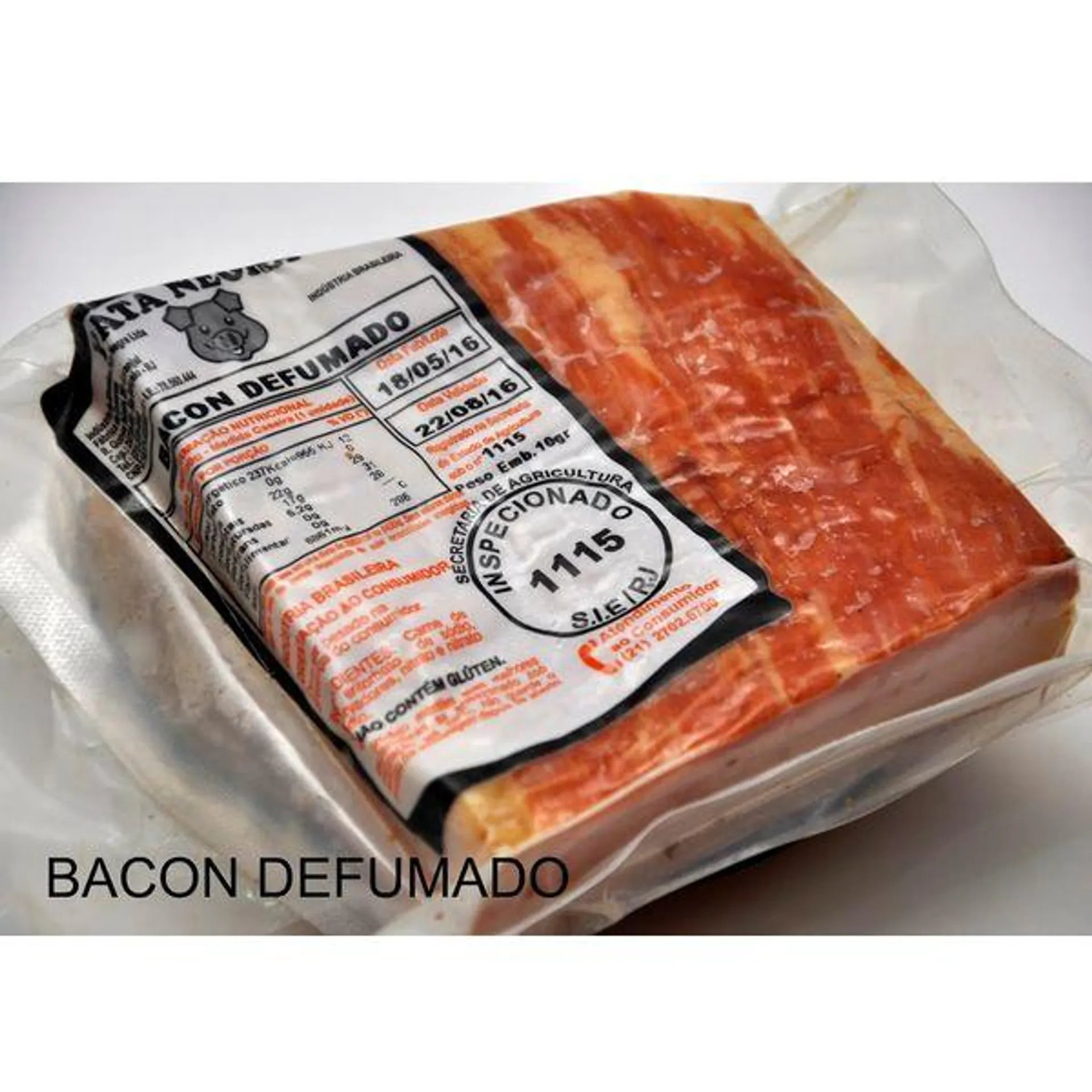 Bacon Defumado Pata Negra 300g