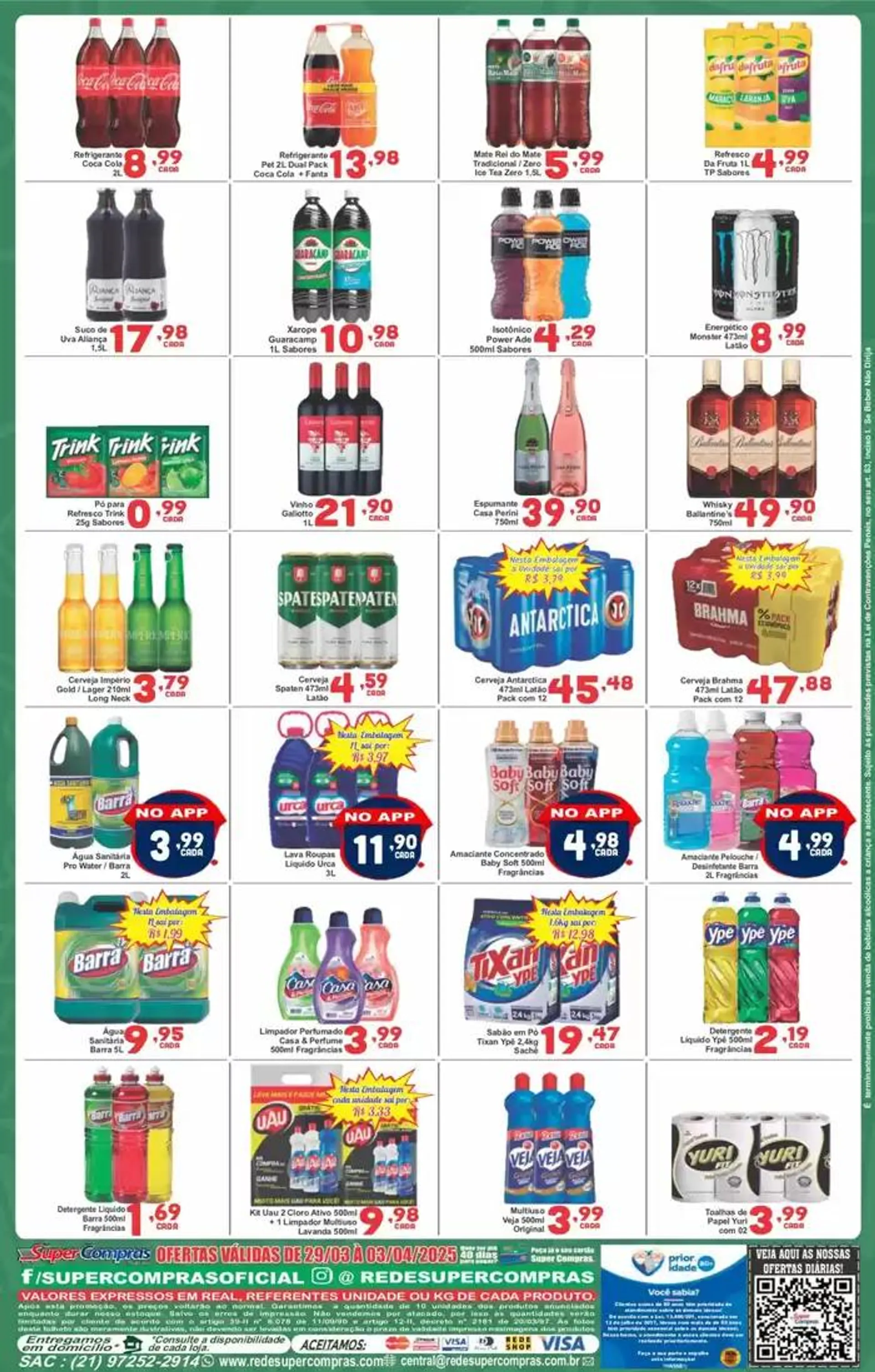 Encarte de Encarte Rede Super Compras 1 de abril até 3 de abril 2025 - Pagina 4