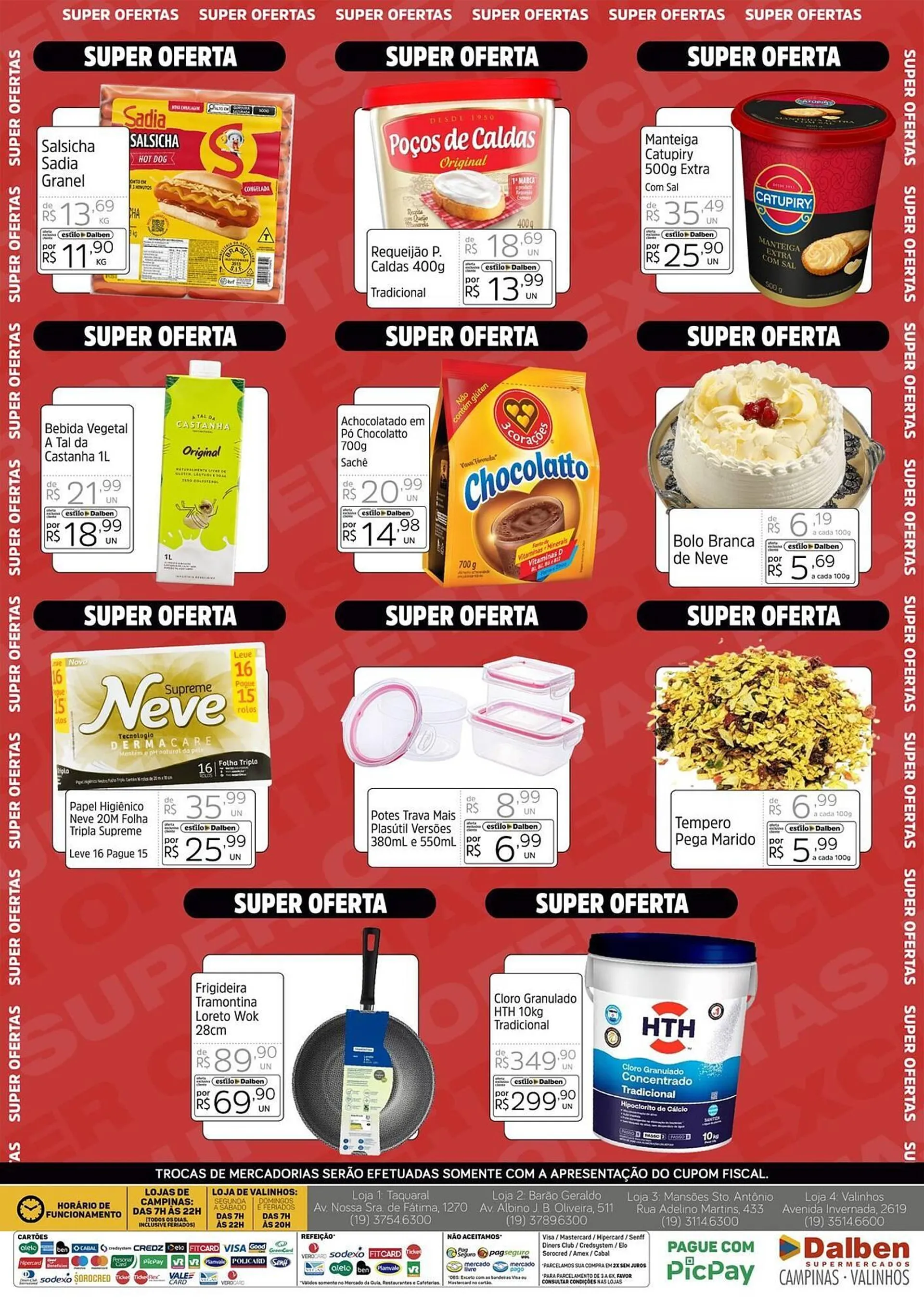 Encarte de Catálogo Supermercado Dalben 30 de abril até 4 de maio 2025 - Pagina 2