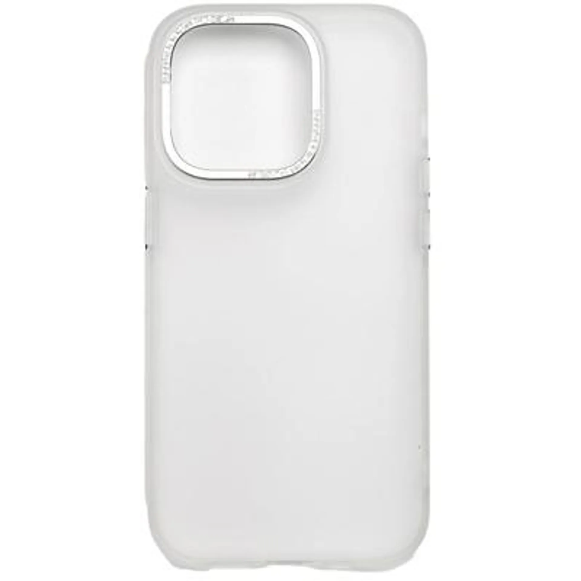 Capinha de Celular IPhone 14 Pro Branco Fosco Transparente Unique Case (MP)