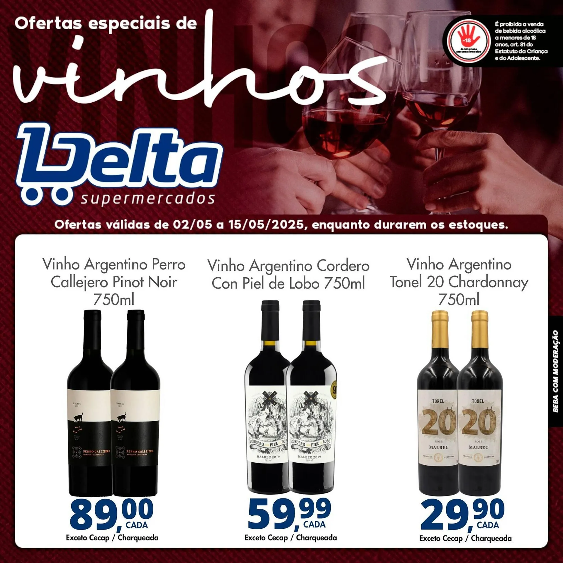 Encarte de Catálogo Delta Supermercados 6 de maio até 15 de maio 2025 - Pagina 3