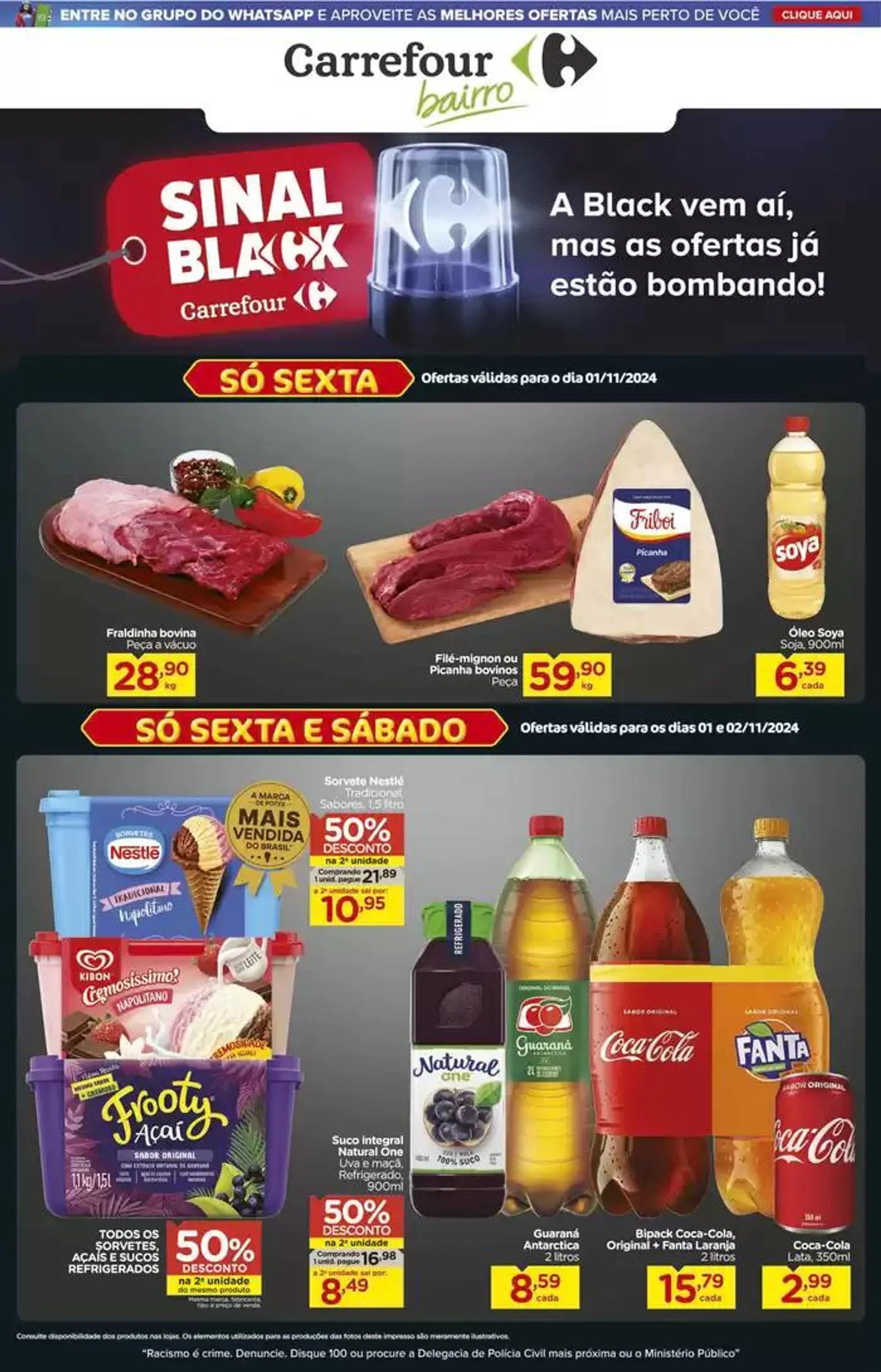 Promoções especiais em andamento - 1