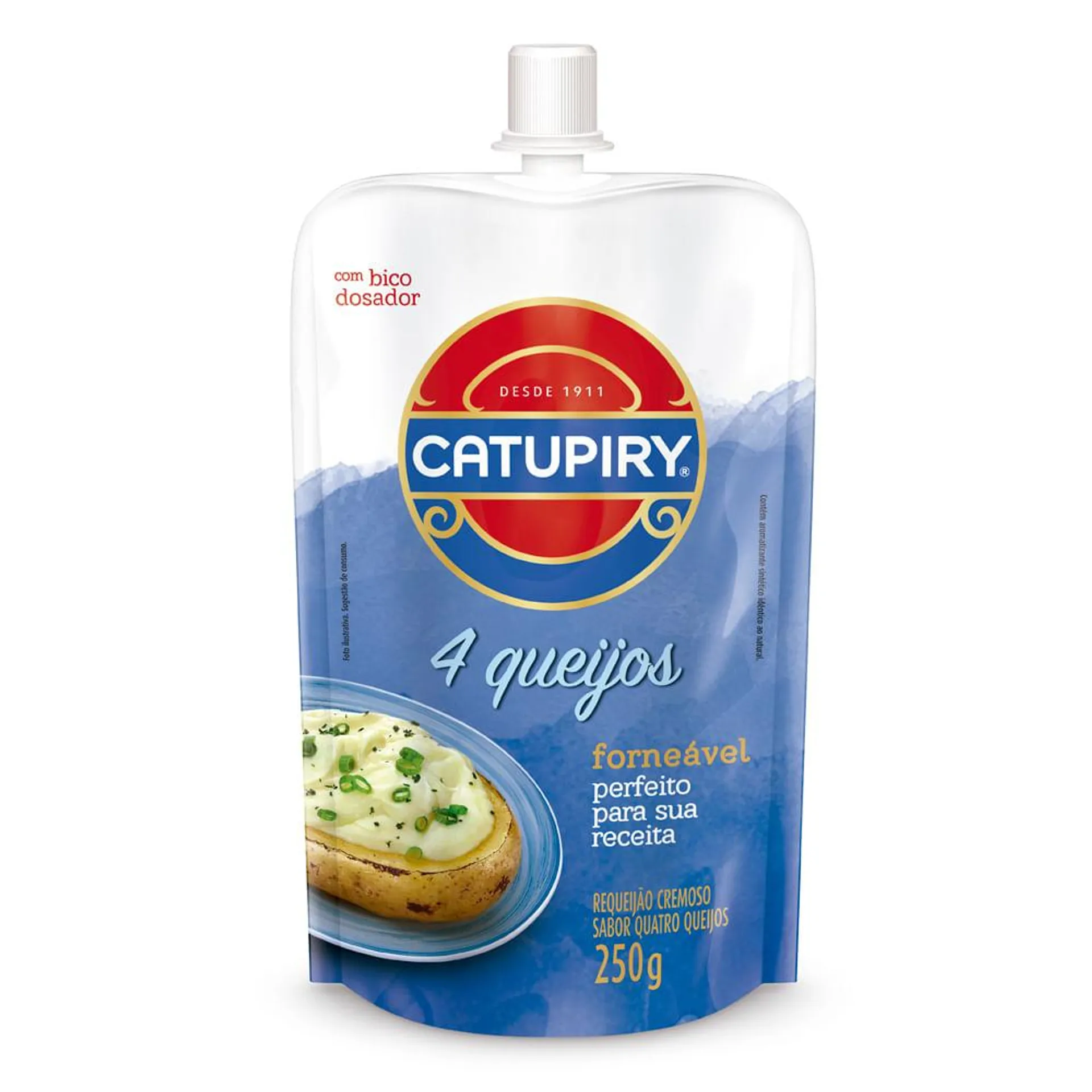Requeijãp Catupiry 250g 4 Queijos