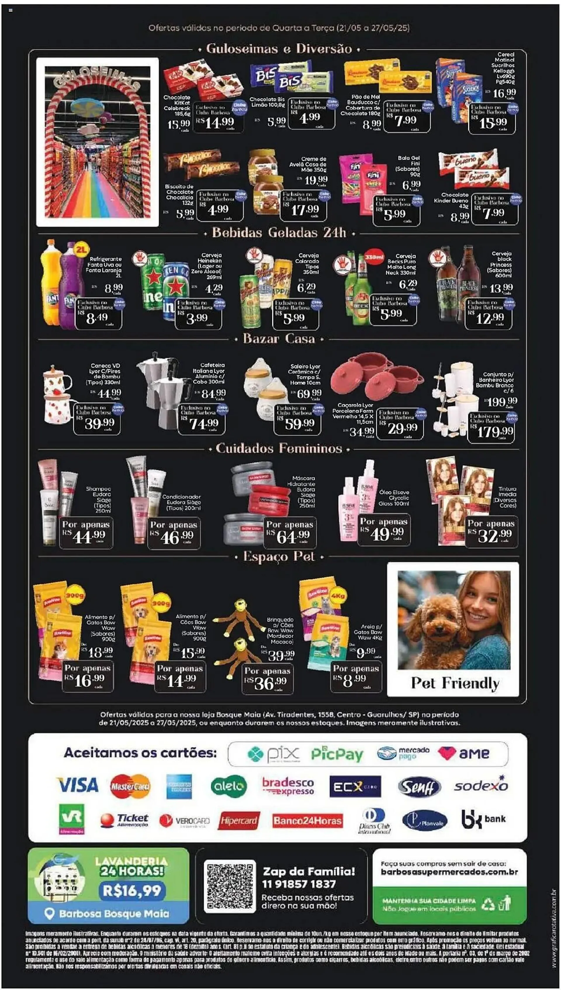 Encarte de Catálogo Barbosa Supermercados 21 de maio até 27 de maio 2025 - Pagina 4