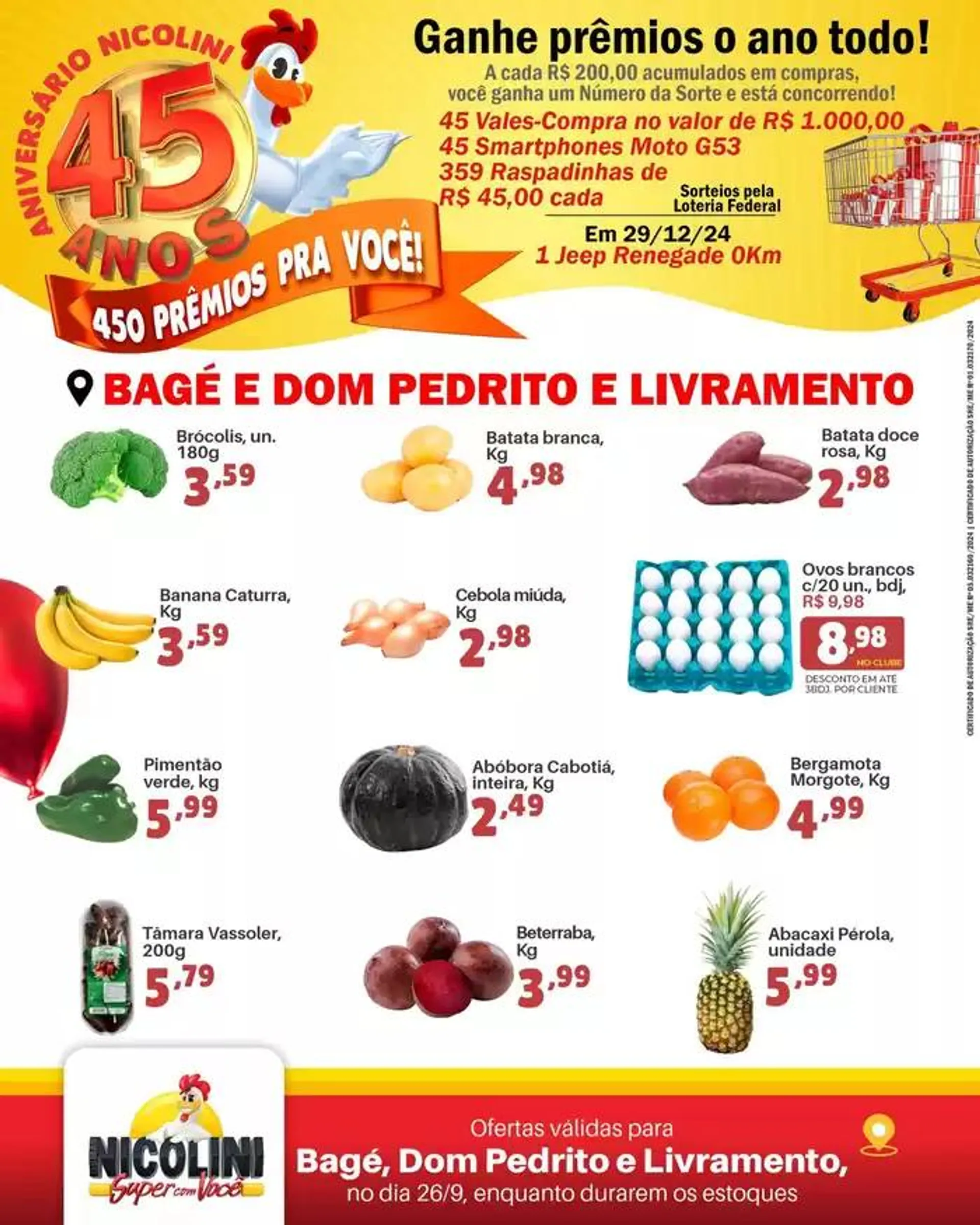 Encarte de Ofertas Super Nicolini 26 de setembro até 26 de setembro 2024 - Pagina 6