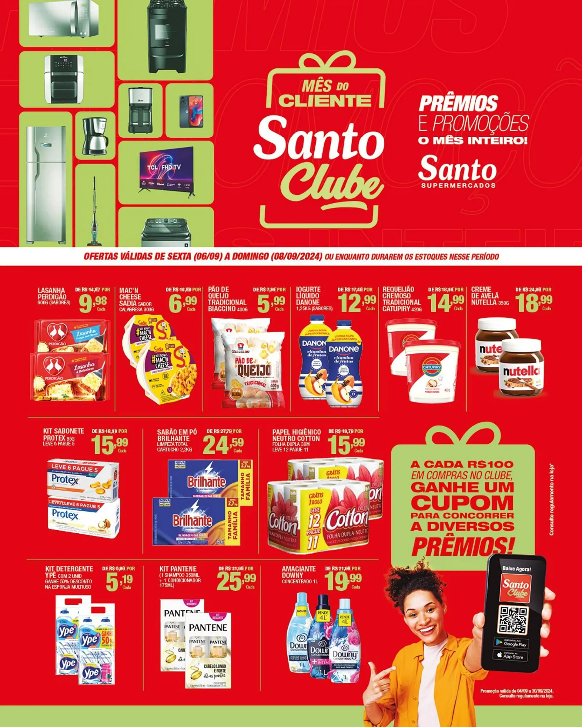 Encarte de Catálogo Santo Supermercados 4 de setembro até 10 de outubro 2024 - Pagina 3