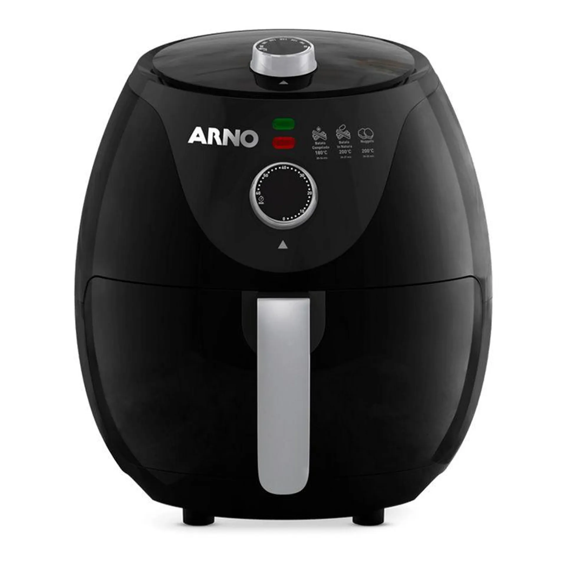 Fritadeira Arno Air Fryer Easy Fry Easy Fry EZFV 3.2 Litros Preta 220V