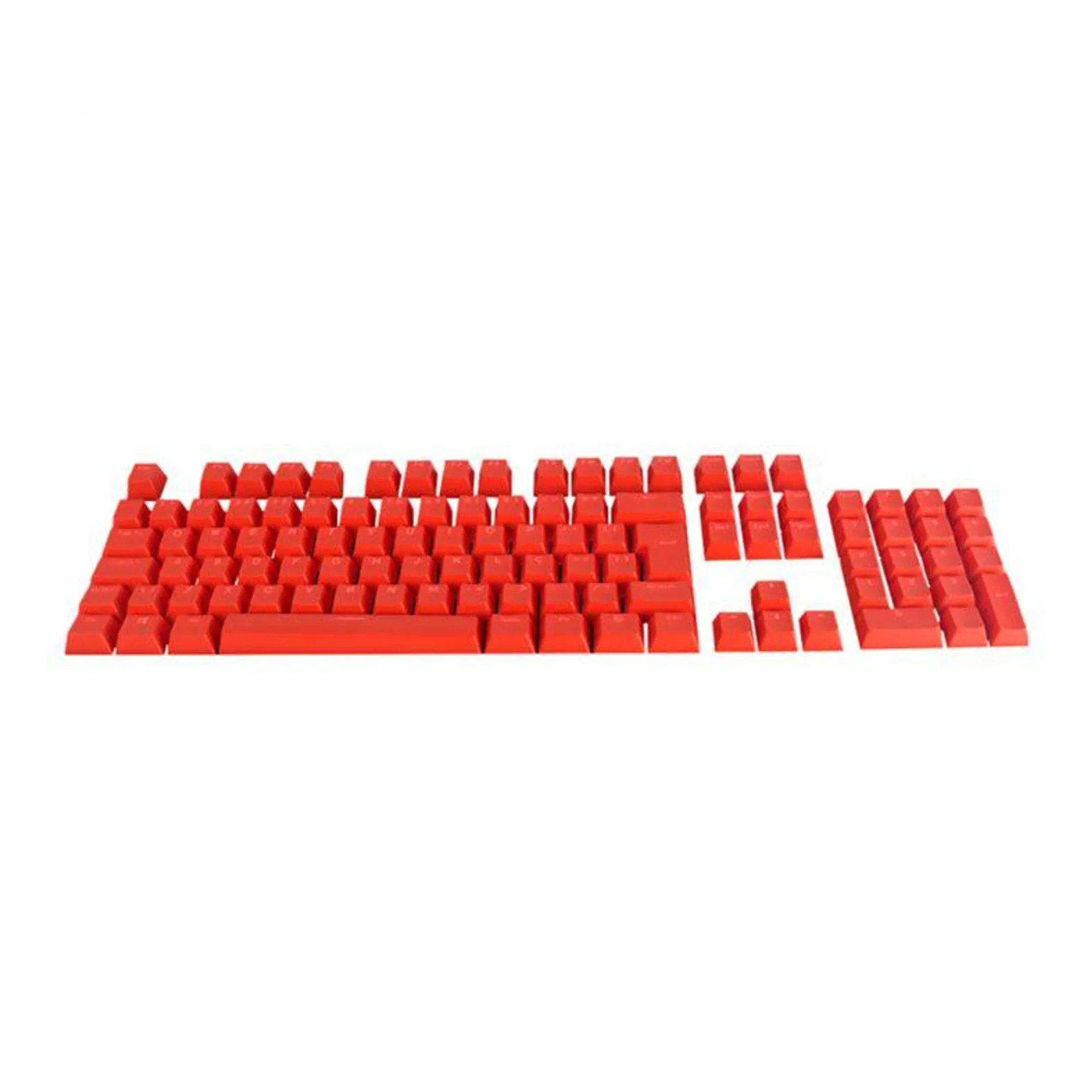 Conjunto de Teclas Pcyes K112RM Doubleshot Red Magma, 112 Teclas, Vermelho, KK112DSRMP