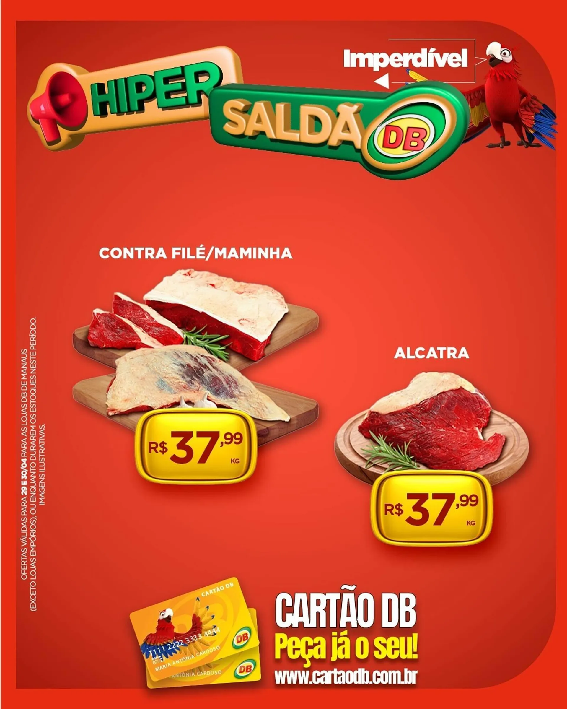 Encarte de Catálogo DB Supermercados 29 de abril até 30 de abril 2025 - Pagina 2