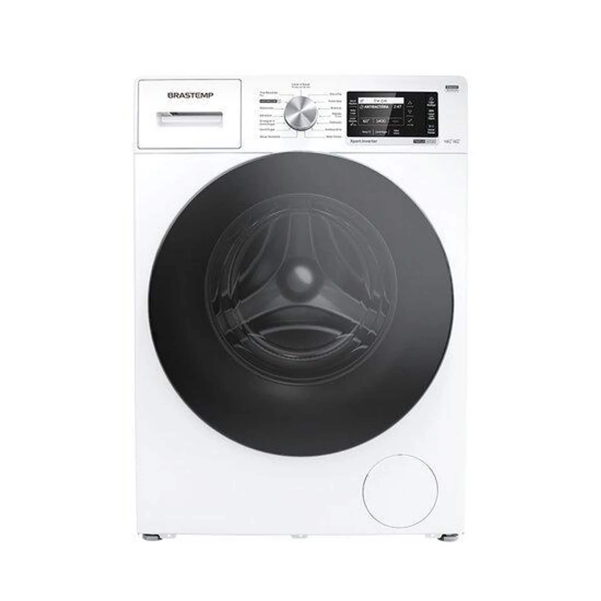 Lava e Seca Brastemp 10kg/6kg Branca com Smart Sensor e Triplo Vapor - BNC10AB