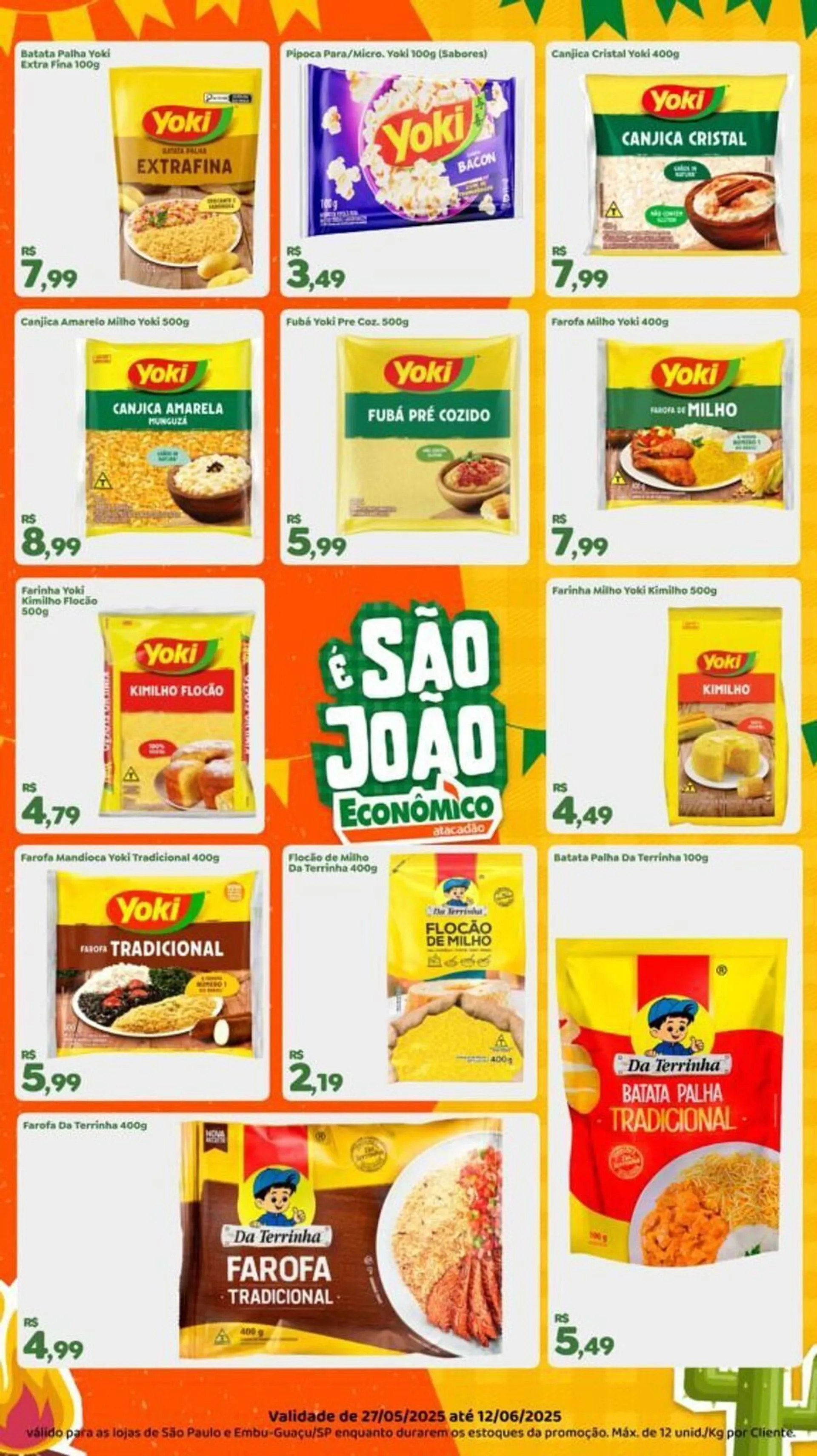 Encarte de Catálogo Econômico Atacadão 29 de maio até 12 de junho 2025 - Pagina 2