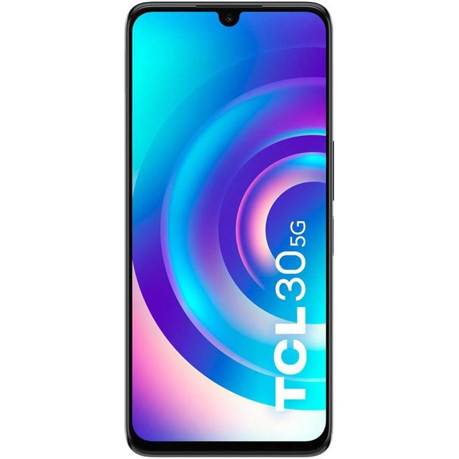 Smartphone TCL 30 5G 128GB Preto Tela 6.7" Câmera Traseira 50MP 4GB RAM