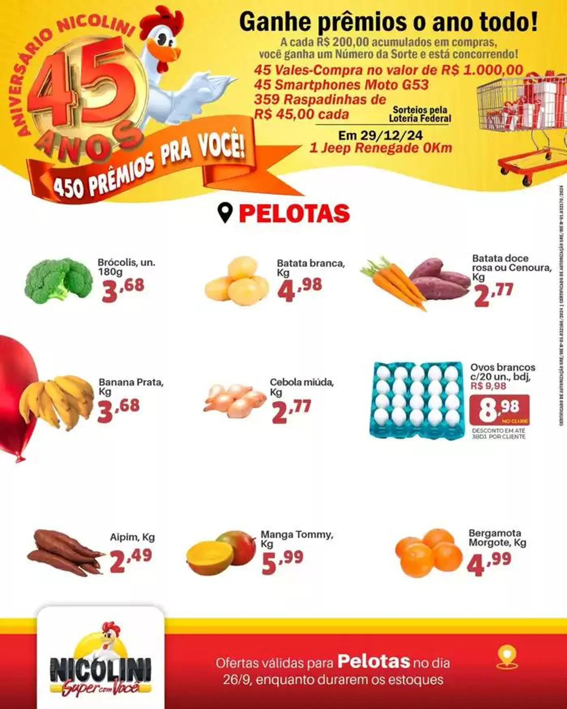 Encarte de Ofertas Super Nicolini 26 de setembro até 26 de setembro 2024 - Pagina 3