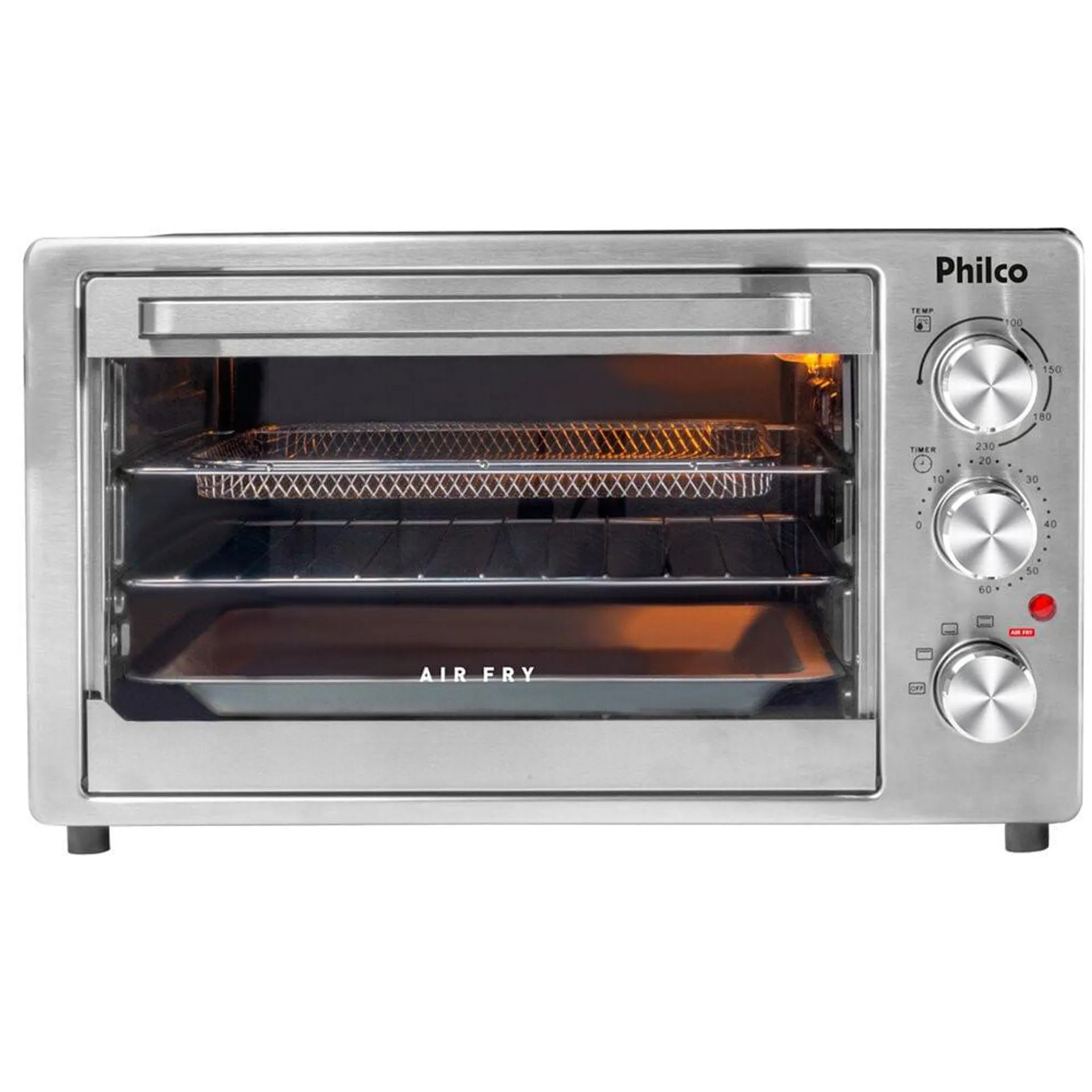 Forno Elétrico Air Fry com Função Fritadeira Elétrica 40 Litros Philco