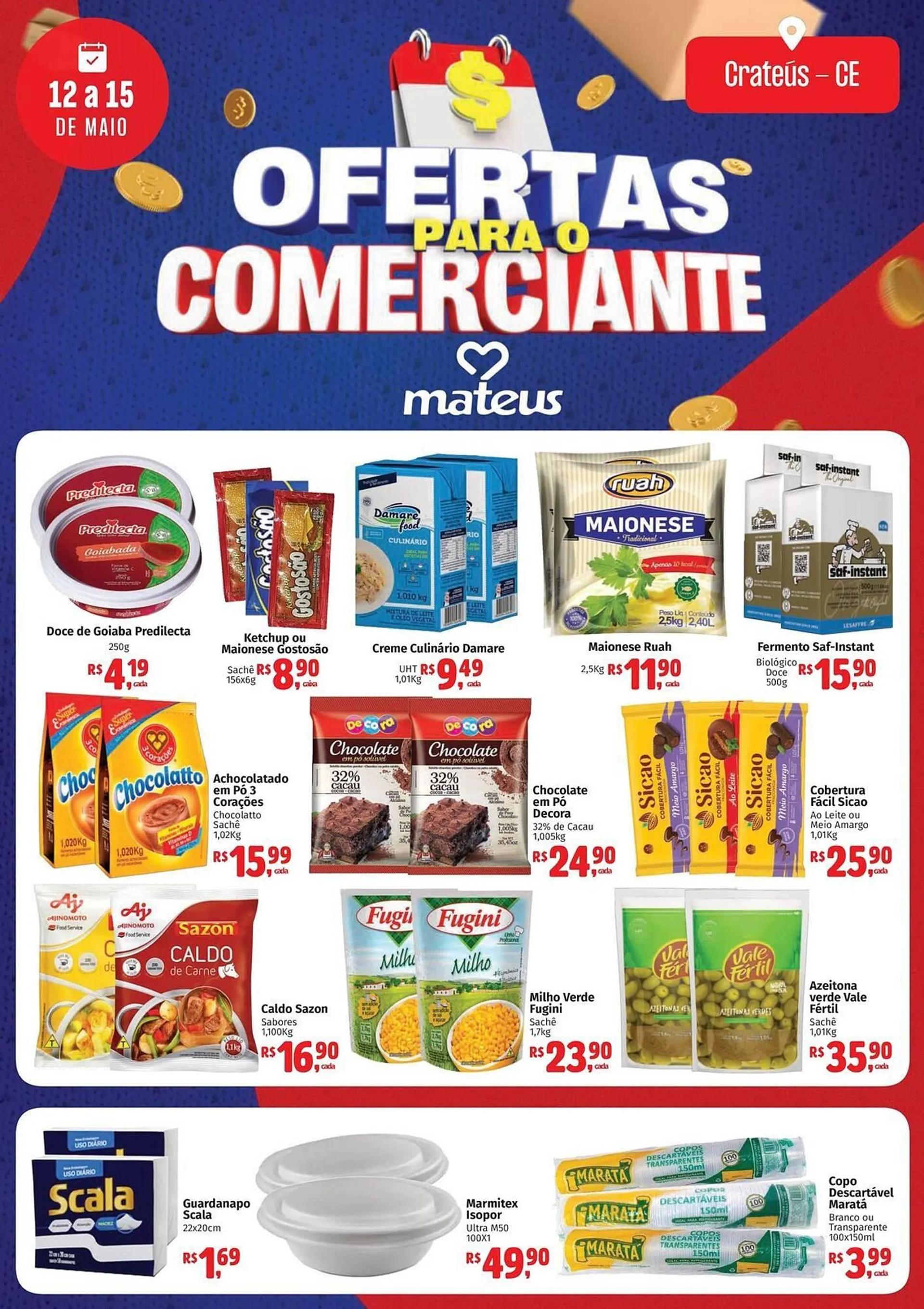 Encarte de Catálogo Supermercados Mateus 12 de maio até 15 de maio 2025 - Pagina 3