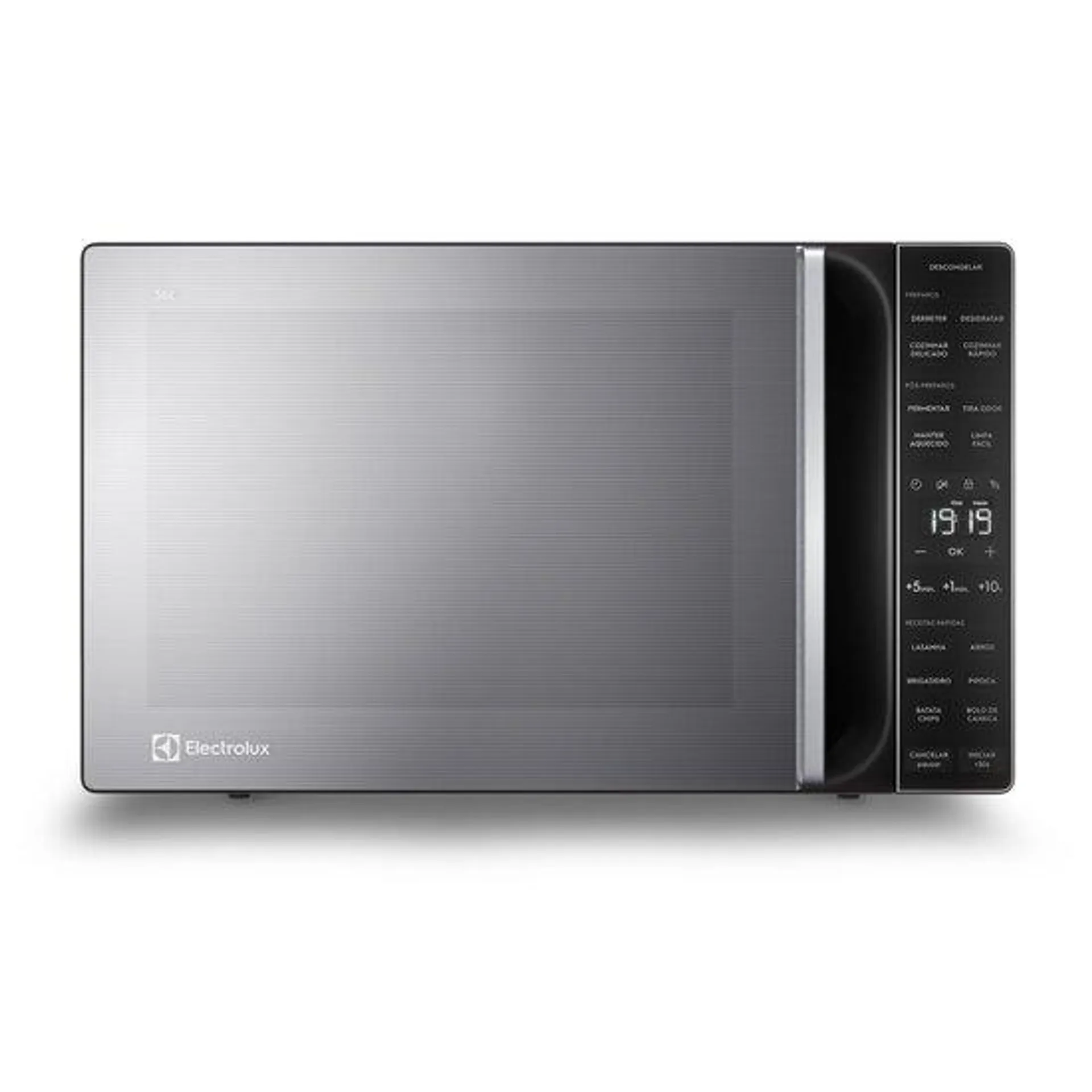 Micro-ondas Electrolux 36L Inox Efficient com Descongelamento Assistido ME36S