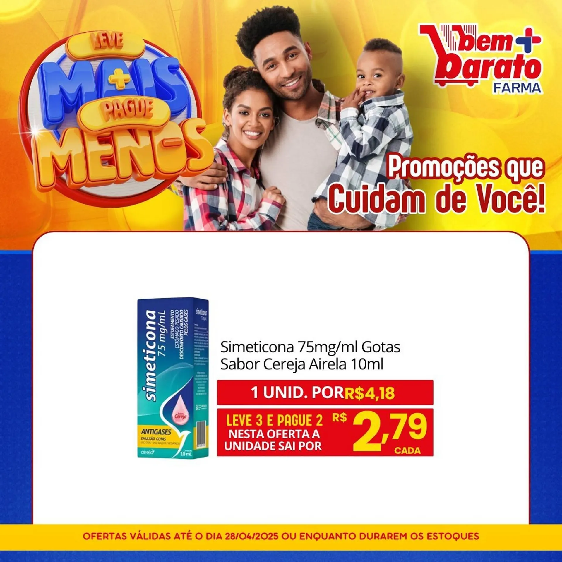 Encarte de Catálogo Supermercado Bem Barato 21 de abril até 28 de abril 2025 - Pagina 2