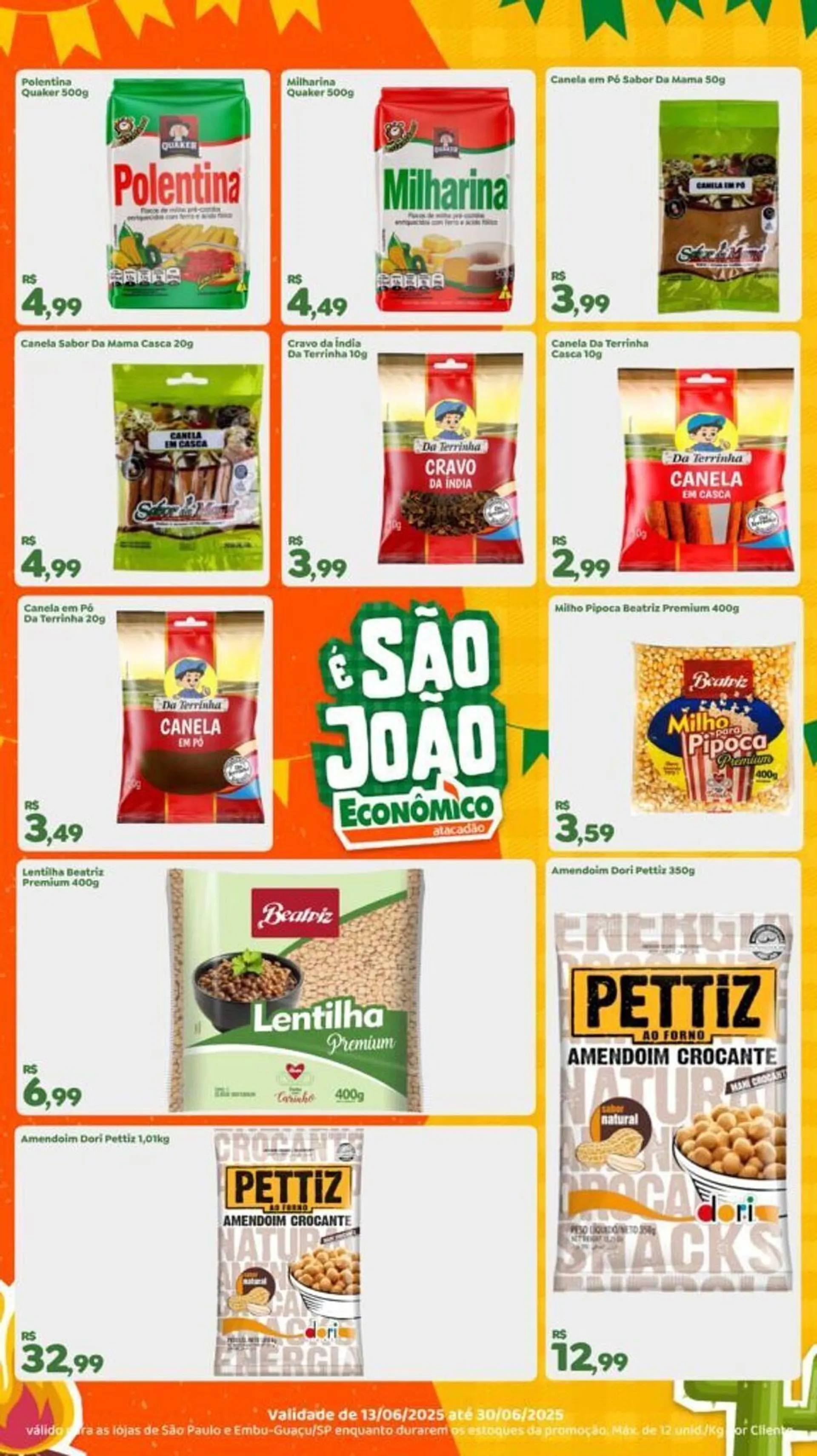 Encarte de Catálogo Econômico Atacadão 13 de junho até 30 de junho 2025 - Pagina 3