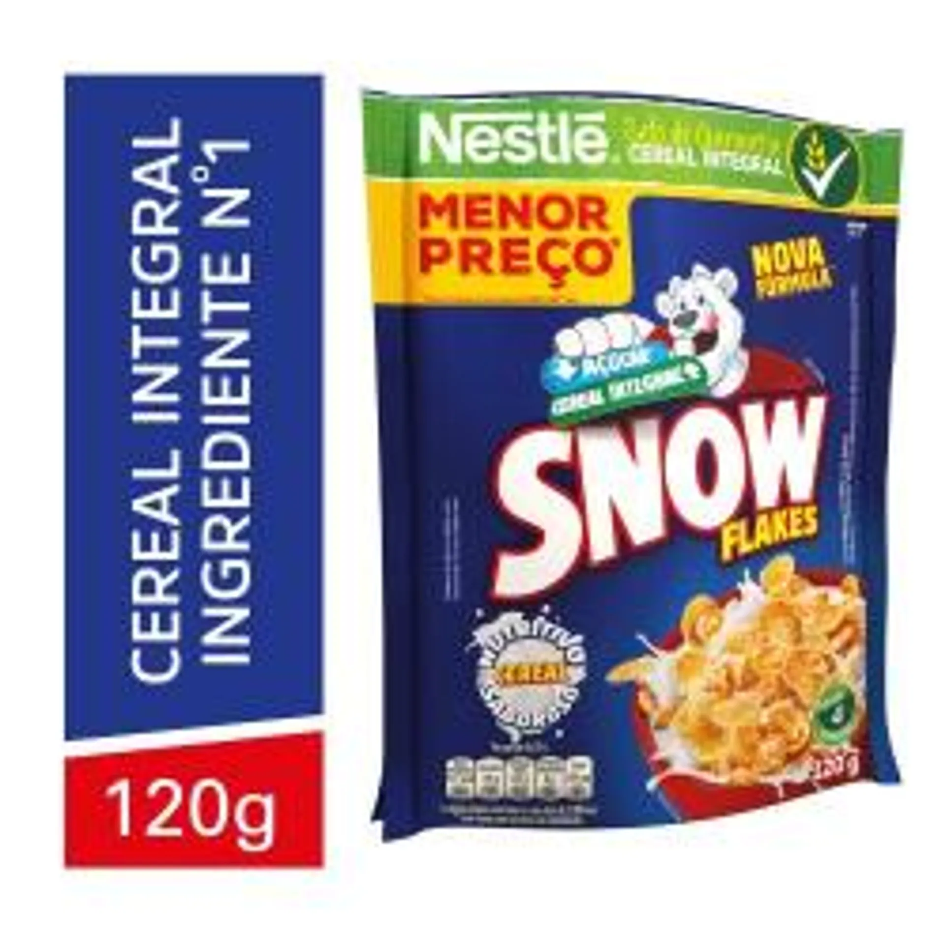 Cereal Matinal Nestlé Snow Flakes 120g