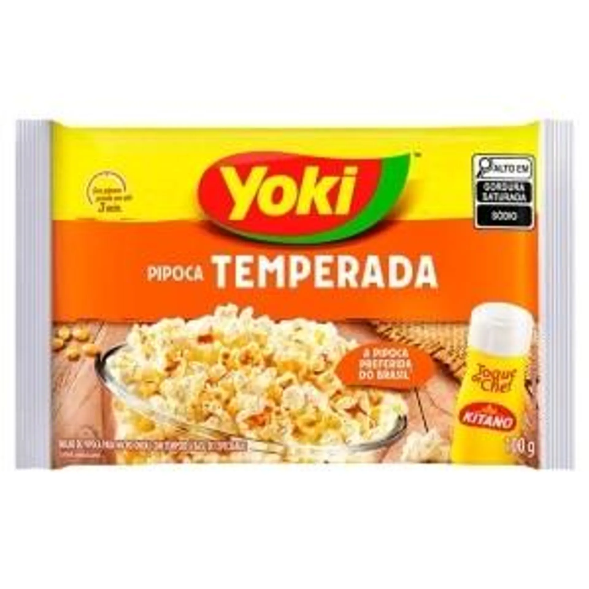 Pipoca para Micro-ondas Toque de Chef Yoki 100g