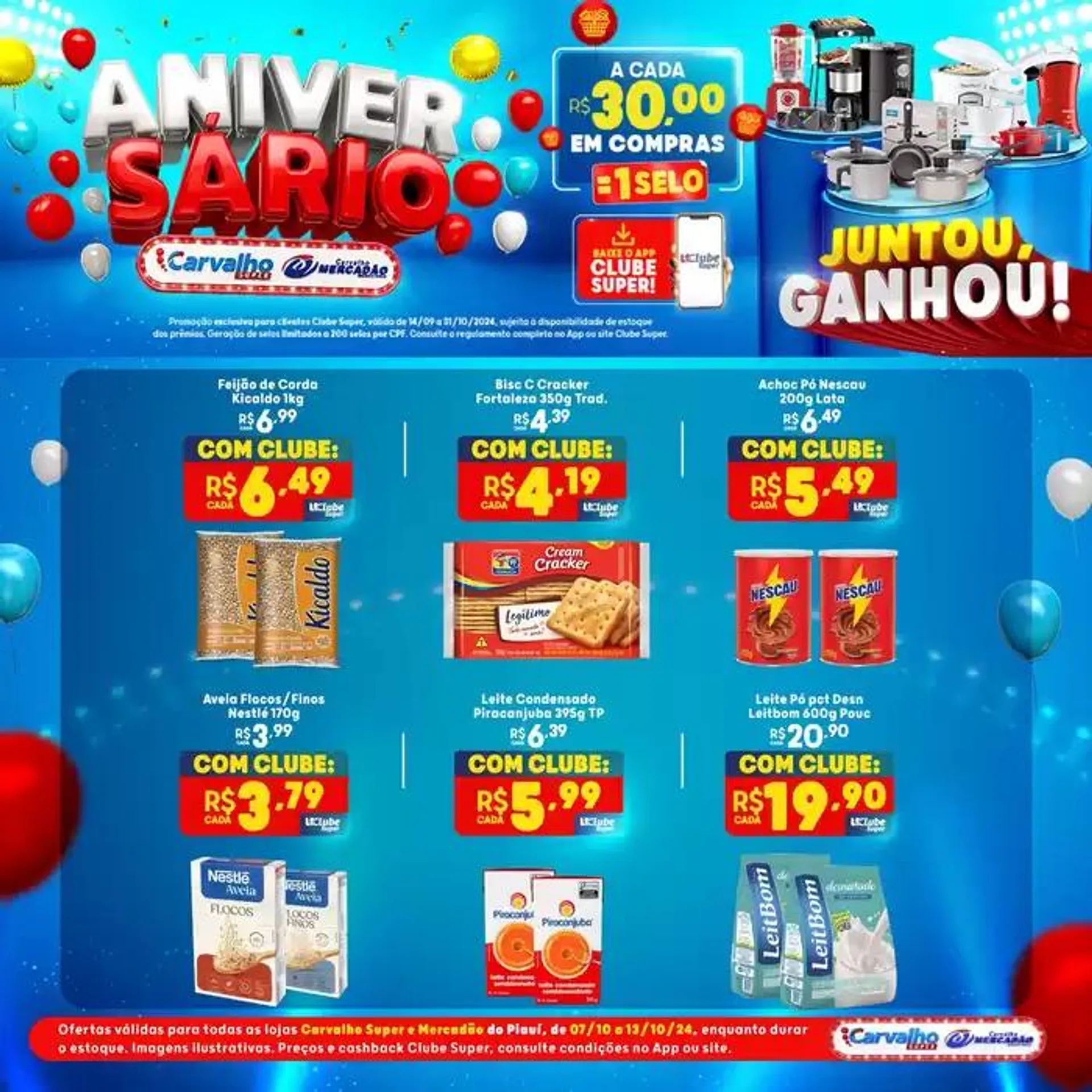 Encarte de Aniversário Carvalho Supermercado 7 de outubro até 31 de outubro 2024 - Pagina 7