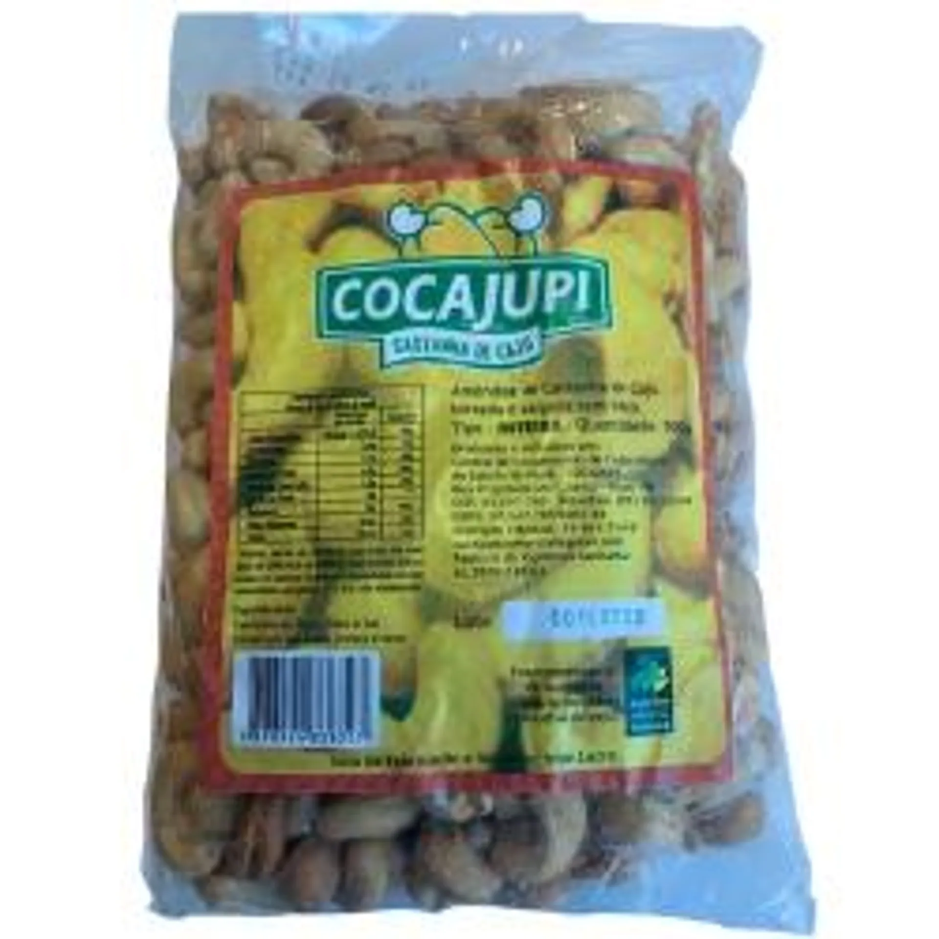 Castanha Caju Cocajupi 500g Tor/sal