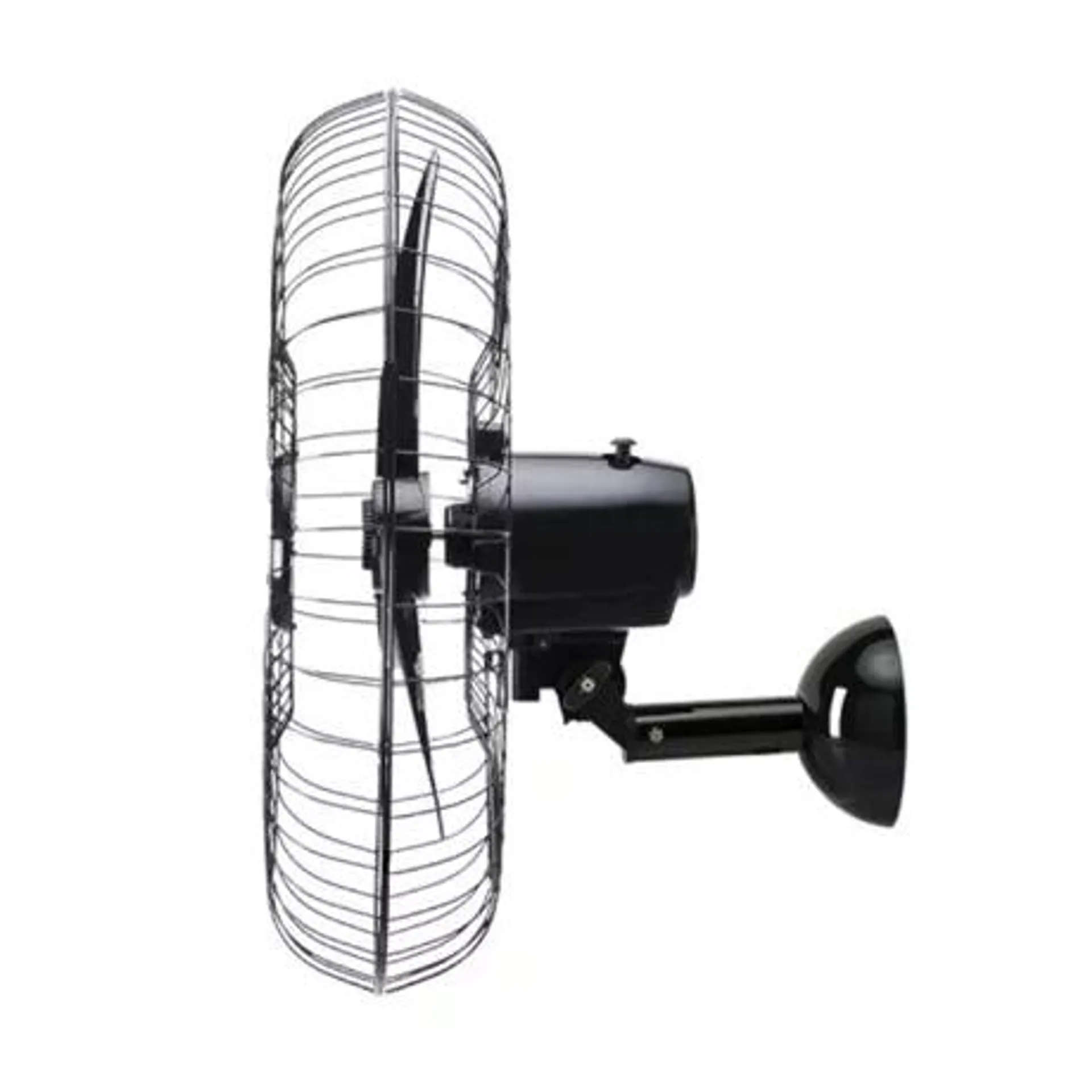 Ventilador Oscilante de Parede 3 Pás 60cm 200W 127/220V Preto 543 VENTISOL