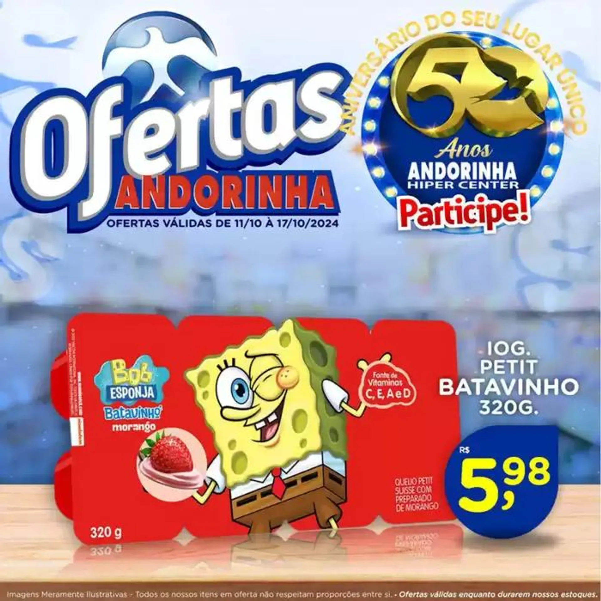 Encarte de Andorinha Hipermercado OFERTAS 11 de outubro até 17 de outubro 2024 - Pagina 32