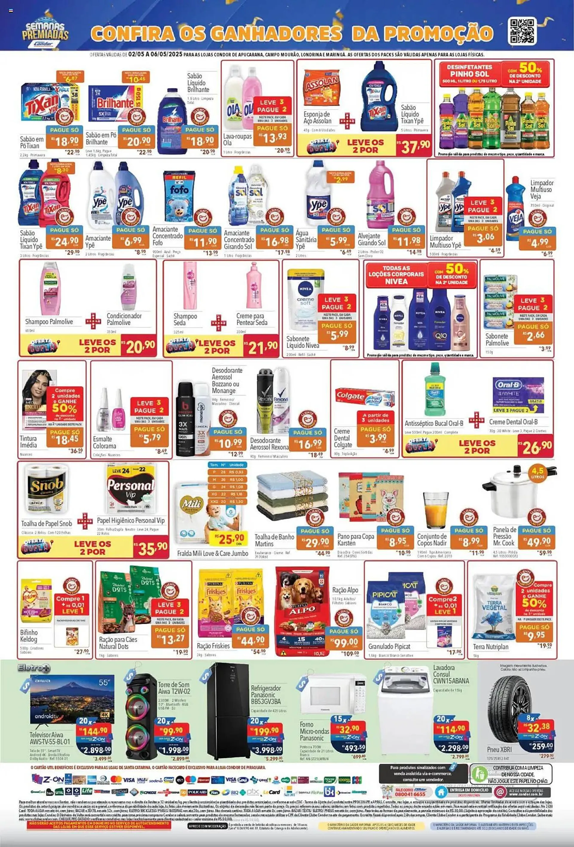 Encarte de Catálogo Supermercados Condor 1 de maio até 6 de maio 2025 - Pagina 4