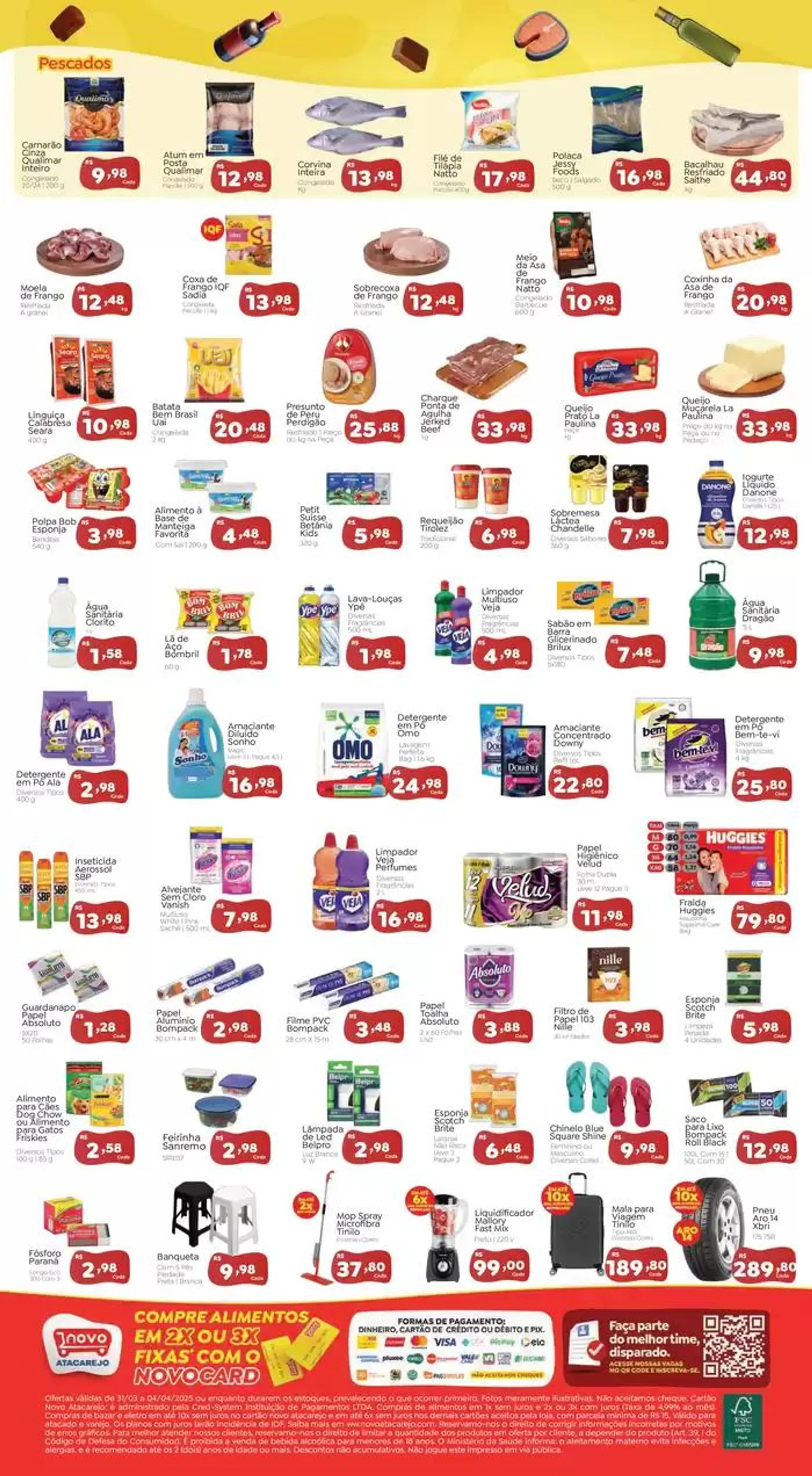 Encarte de Ótima oferta para todos os clientes 31 de março até 4 de abril 2025 - Pagina 2