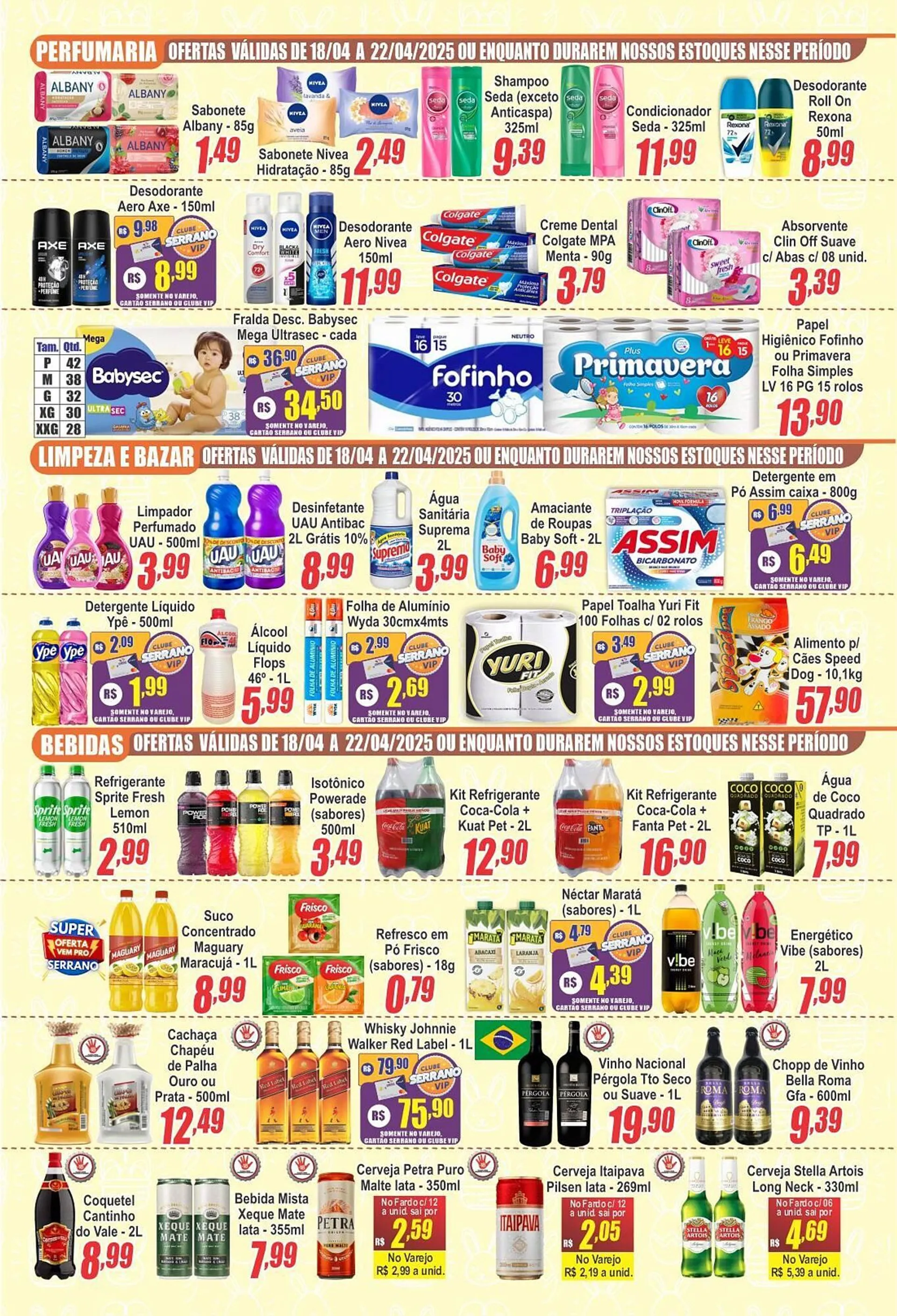 Encarte de Catálogo Serrano Supermercado 15 de abril até 22 de abril 2025 - Pagina 5
